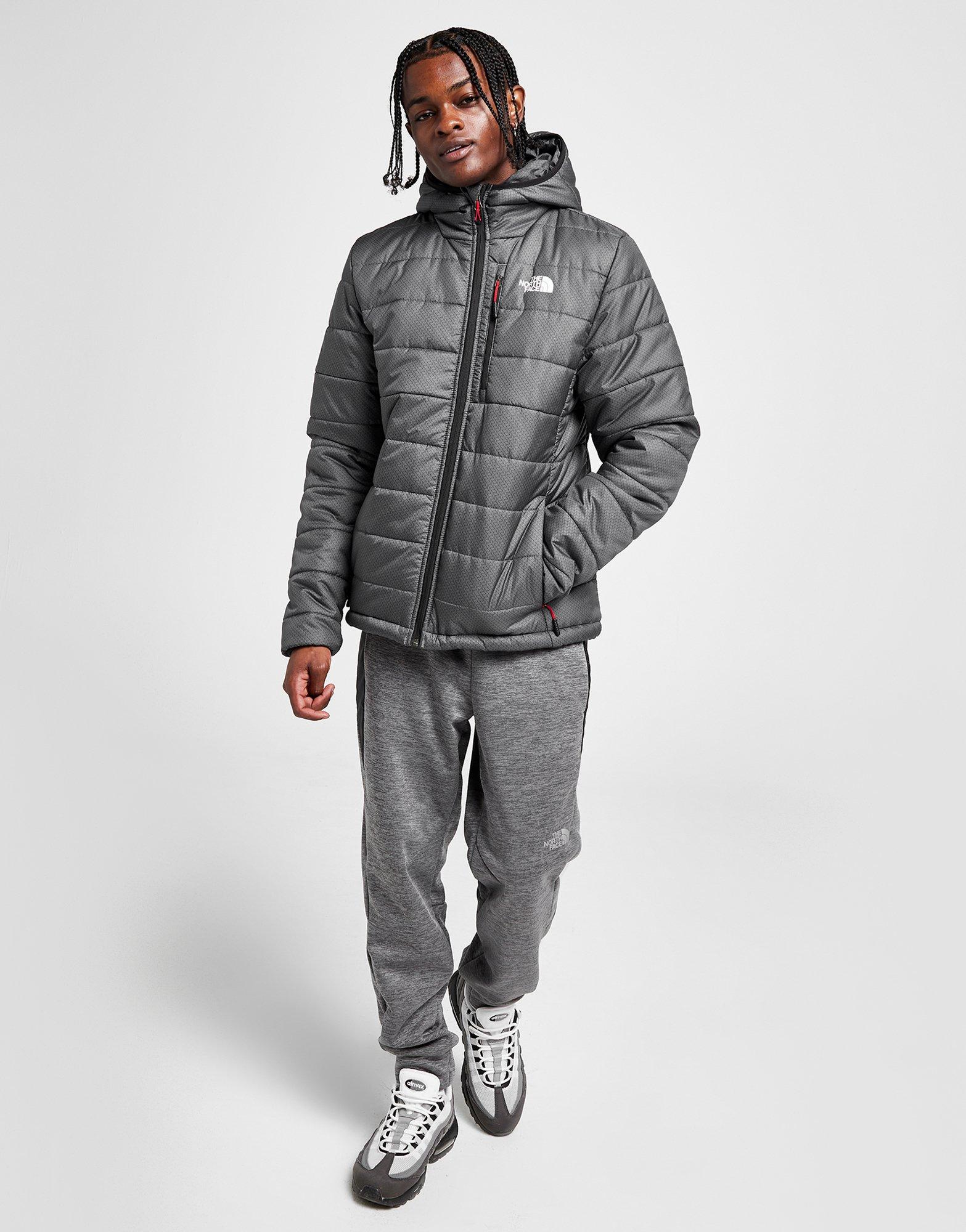 Grey The North Face Lungern Padded Jacket