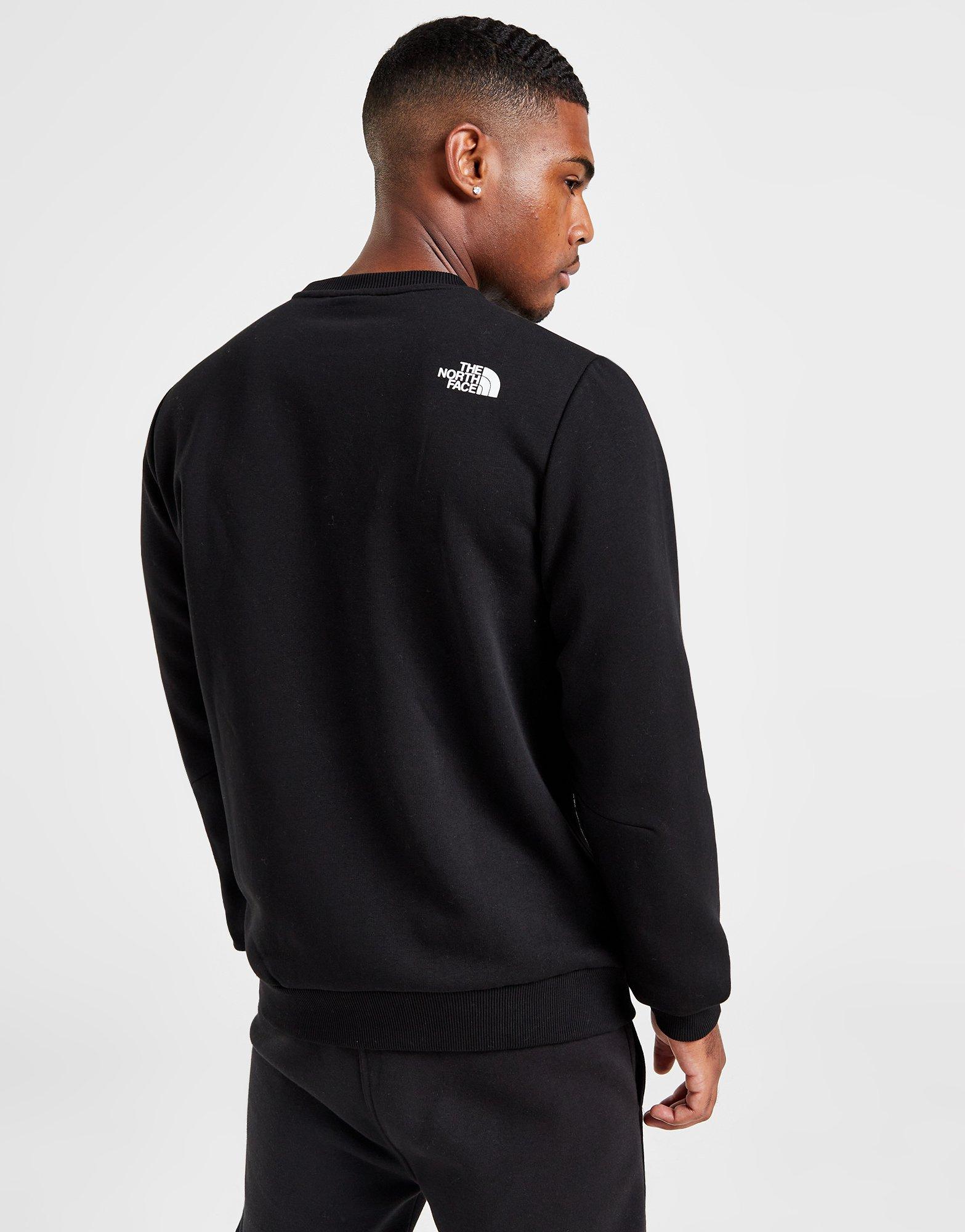 The north face tape fleece crew sweatshirt new arrivals