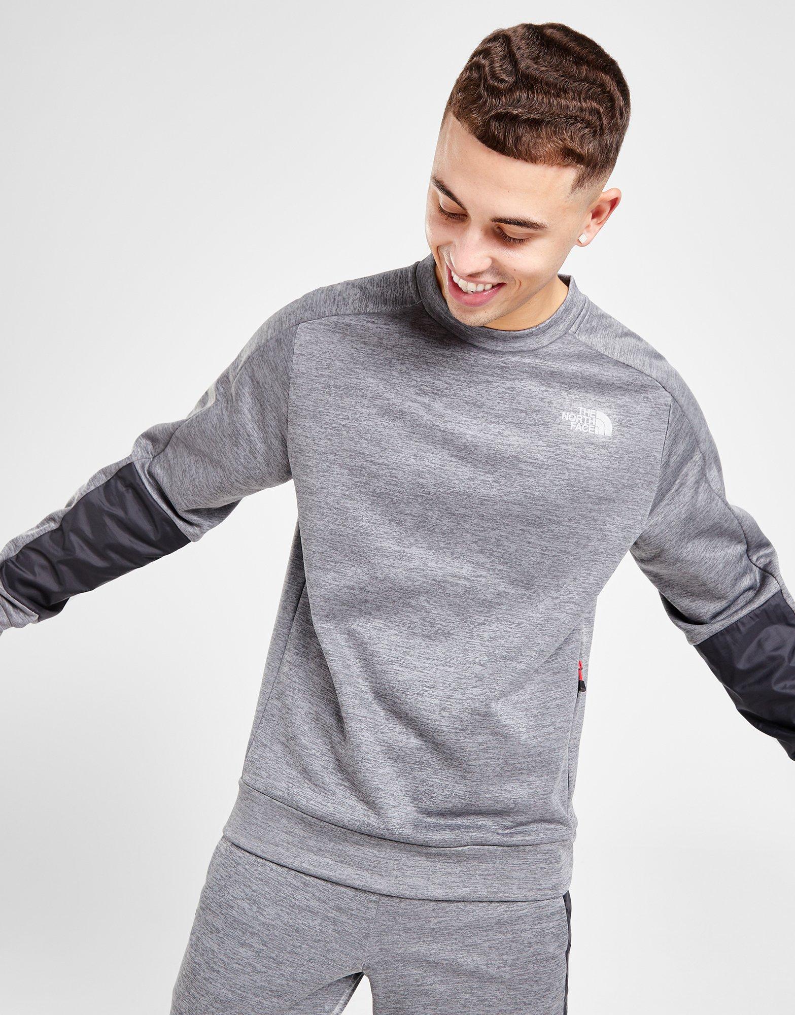 The north face hot sale mittelegi crew sweatshirt