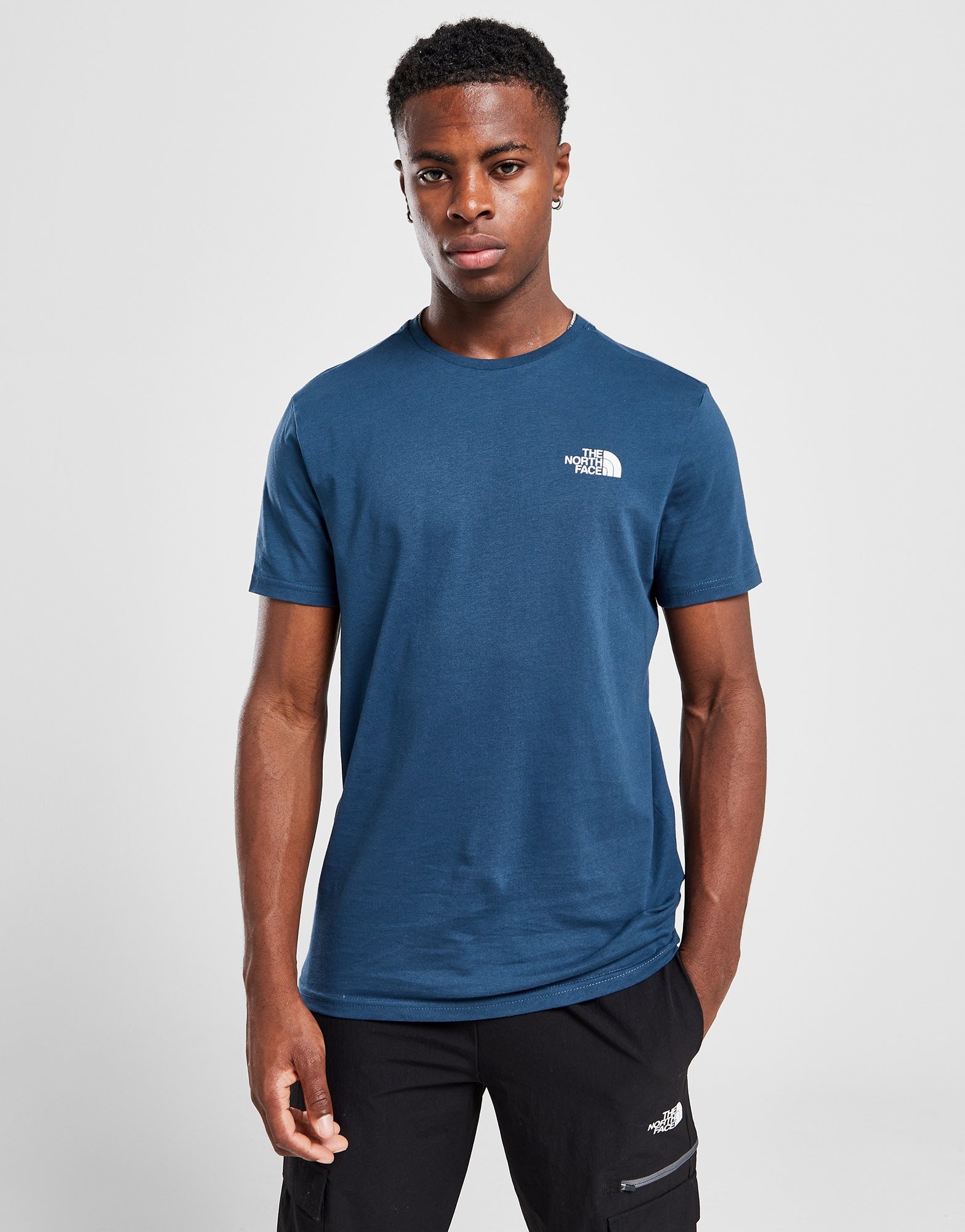 Blue The North Face Simple Dome T-Shirt | JD Sports UK