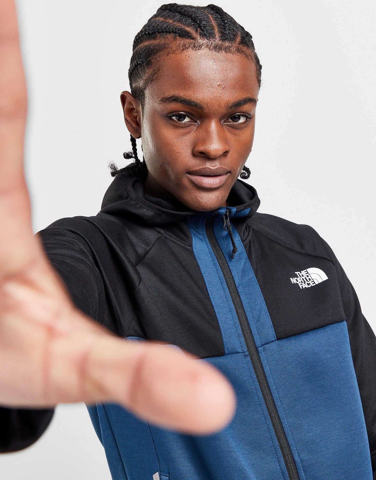 Blue The North Face Tek Full Zip Hoodie - JD Sports Global