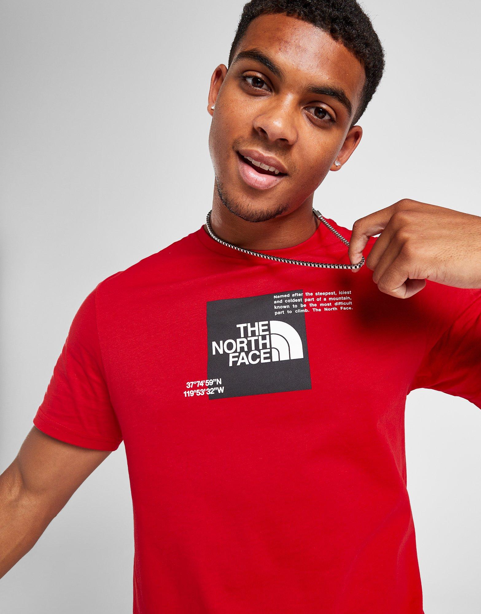 The north face t on sale shirt