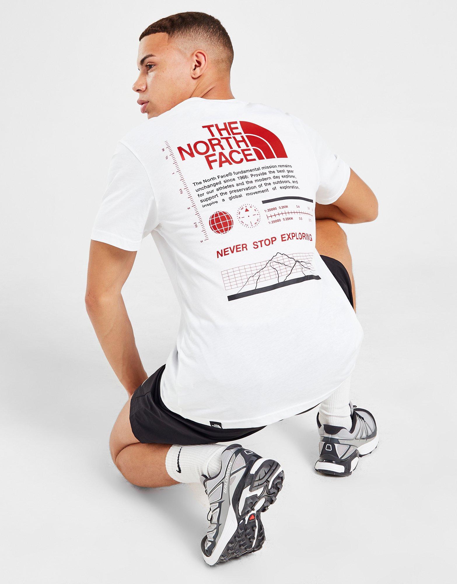 White The North Face Energy T Shirt JD Sports Malaysia