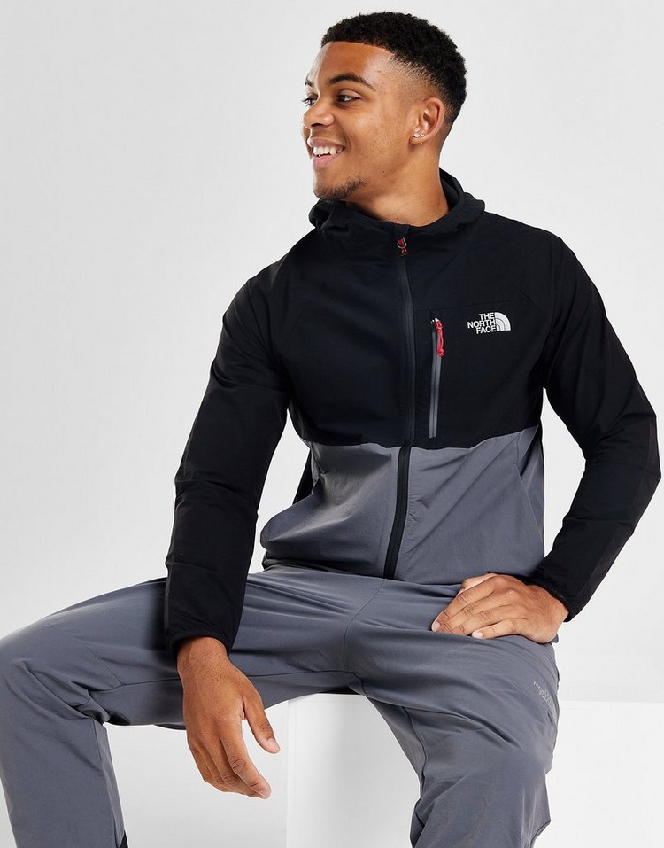 Black The North Face Performance Woven Full Zip Jacket | JD Sports UK