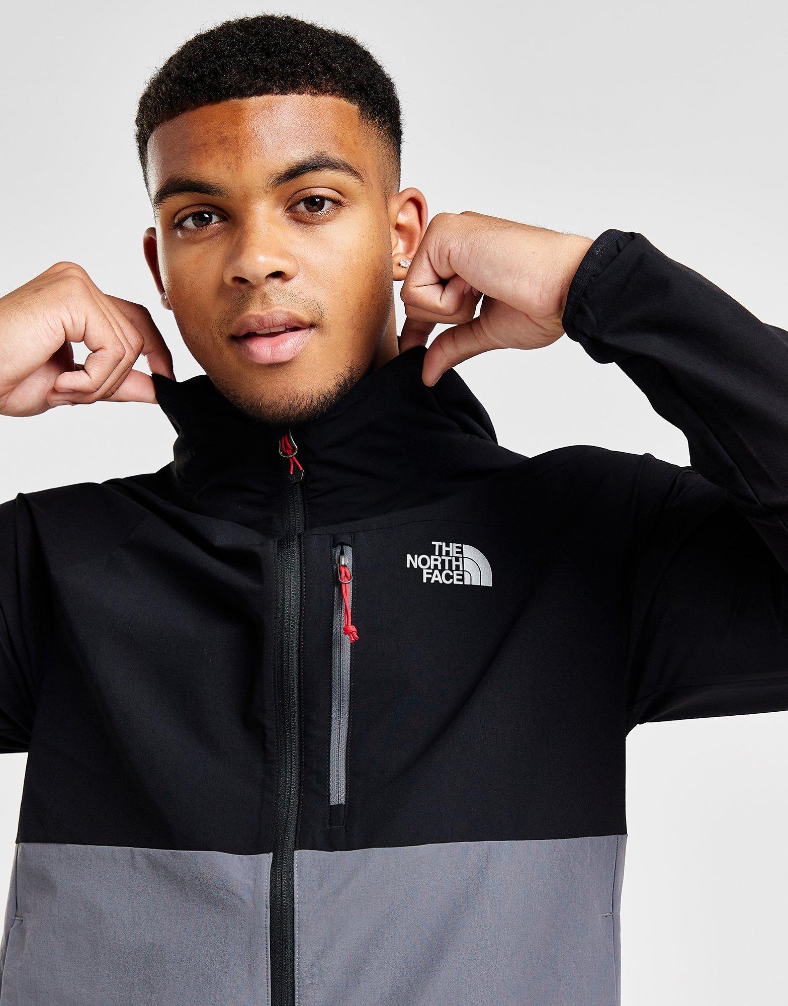 The North Face Performance Woven Full Zip Casaco em Preto