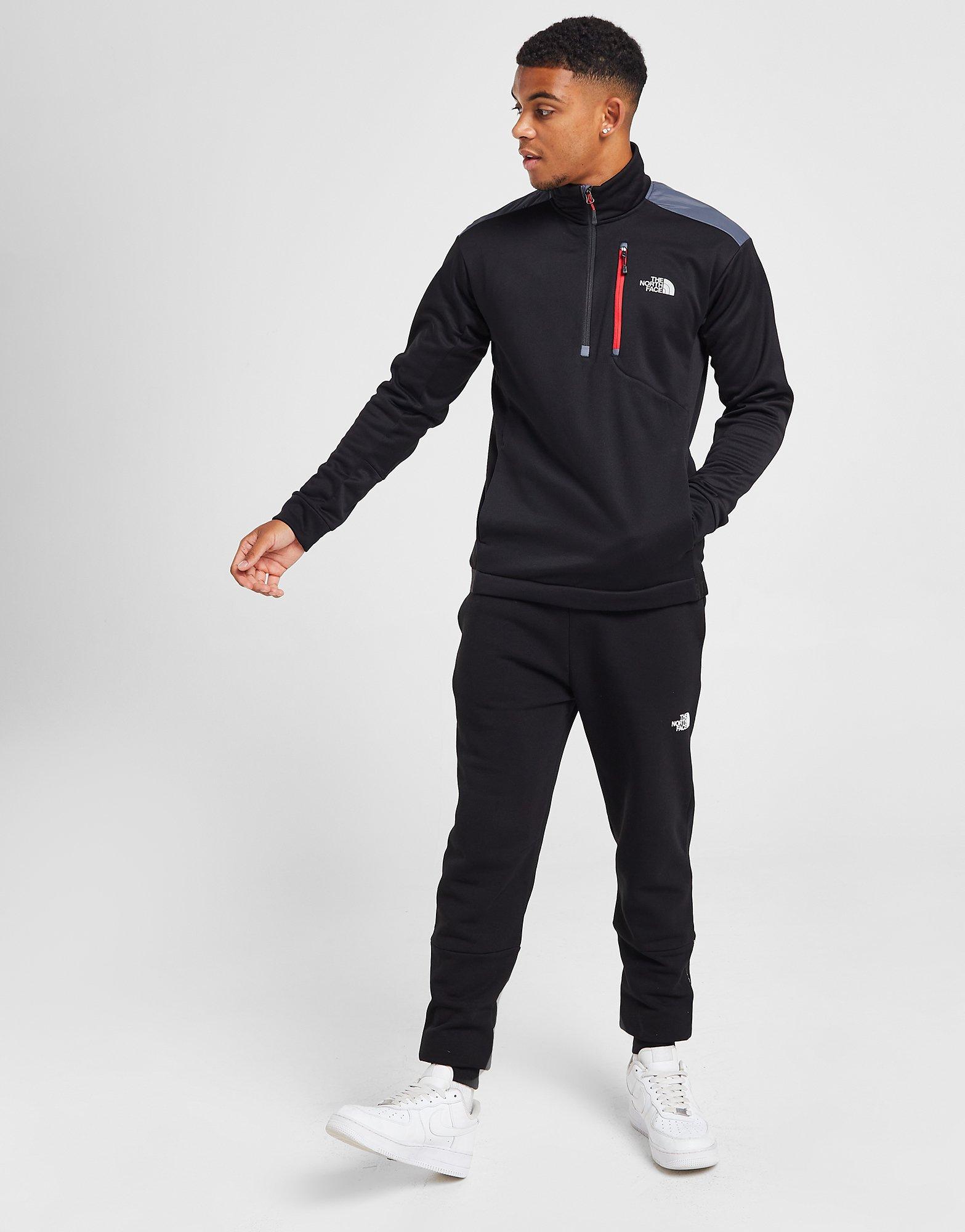 The North Face Sweatshirt Mittellegi 1/2 Zip em Preto