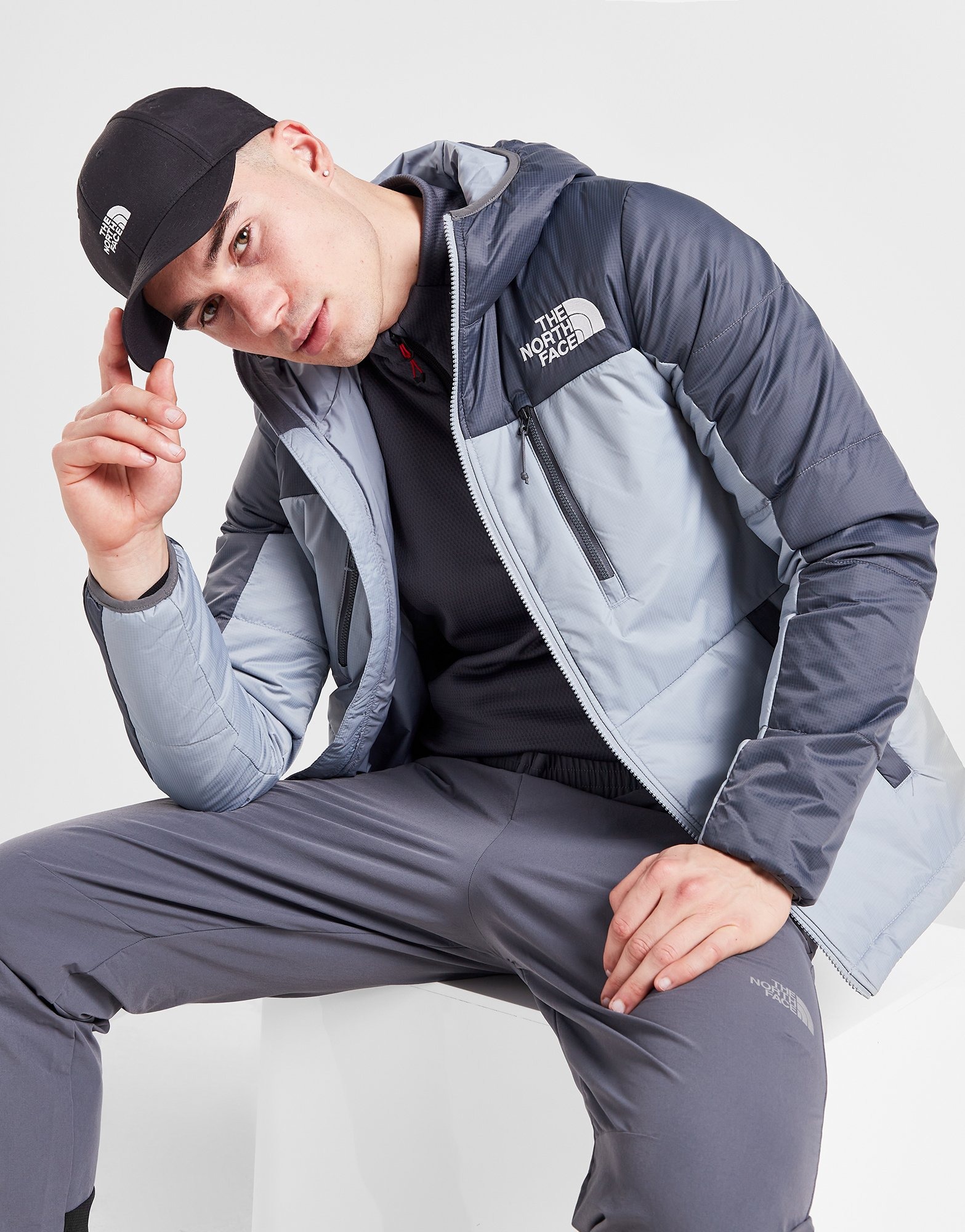 The North Face Veste Légère Synthétique Junior Gris- JD Sports France