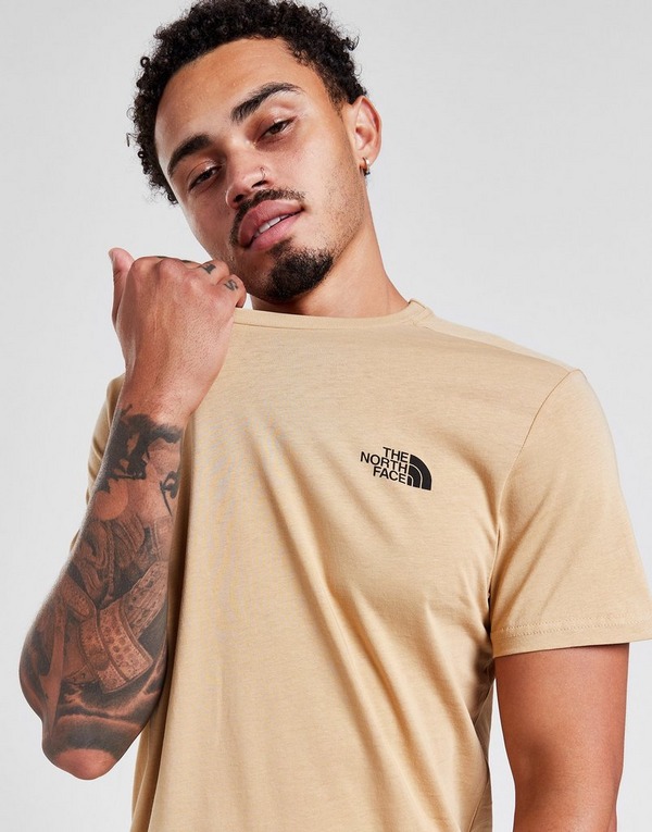 JD T-Shirt - Global Brown Sports Dome Face Simple The North