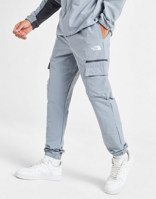 Grey The JD Pants Trishull Sports Track Global Face Cargo Zip - North