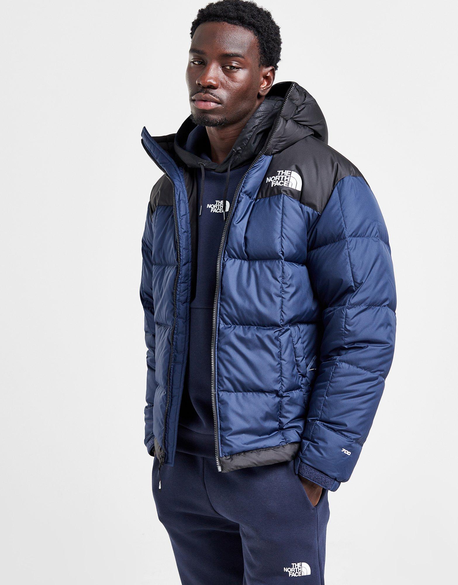 The north face blue on sale jacket