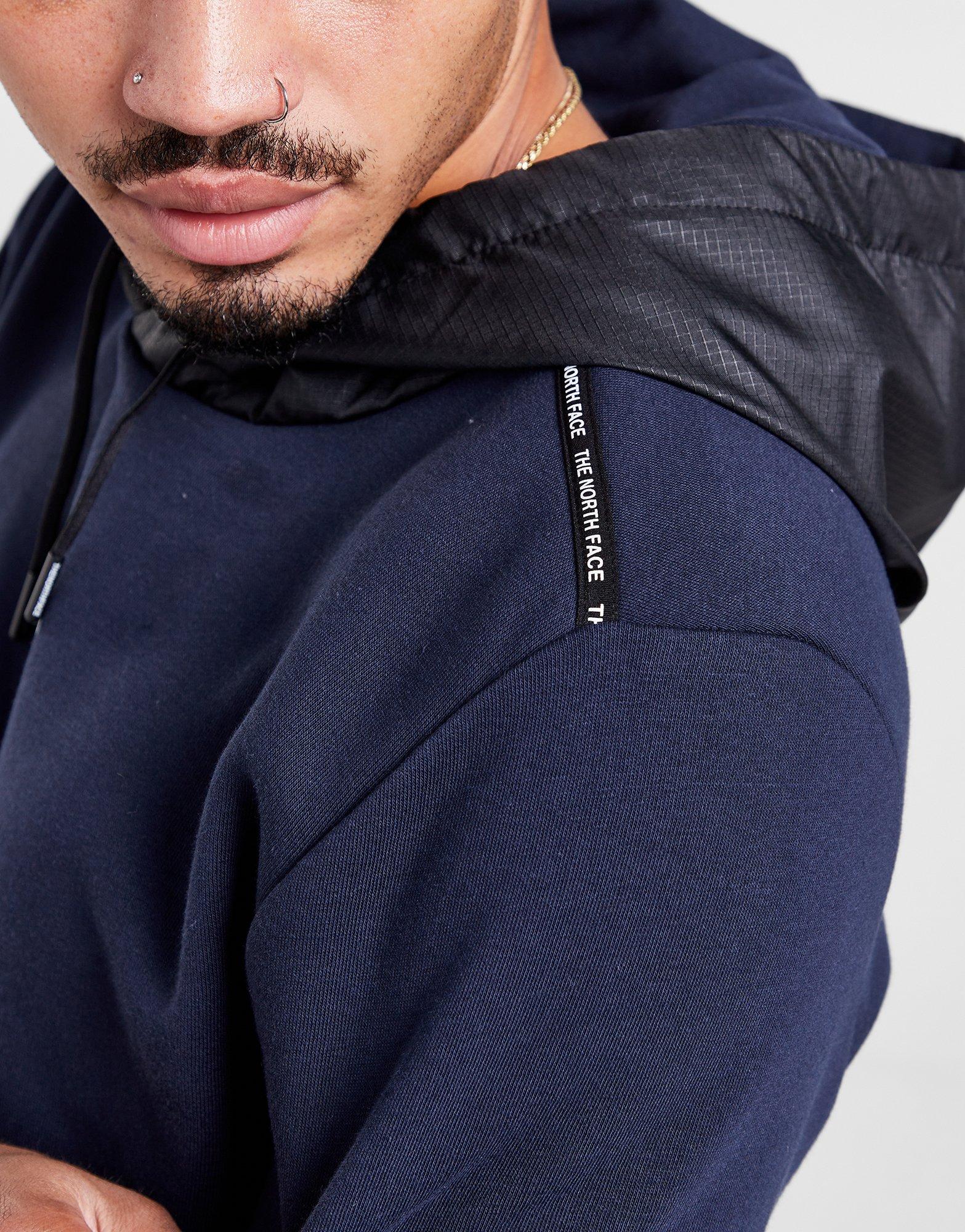 Blue The North Face Tape Overhead Hoodie - JD Sports Global