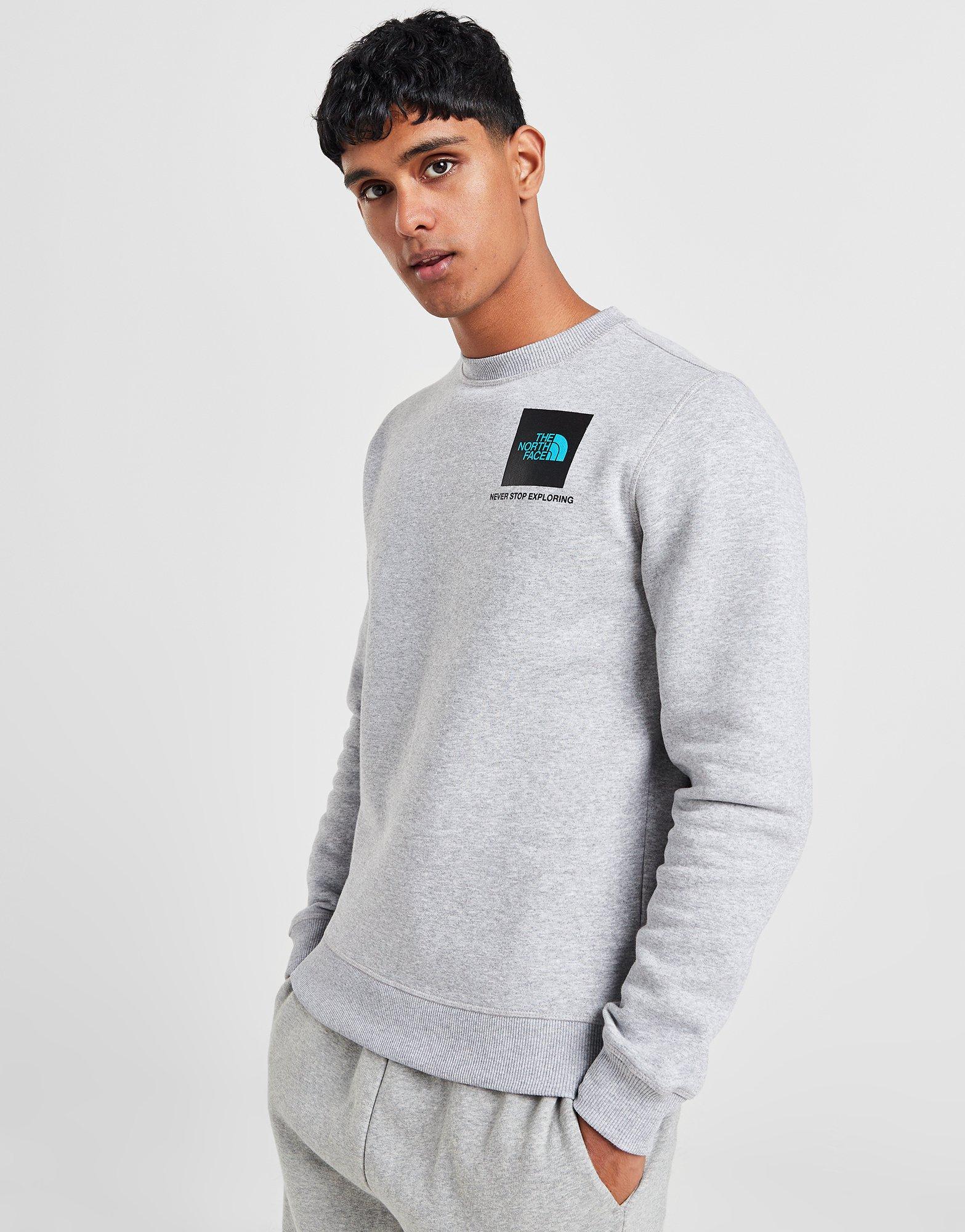 North face cheap fine crew sweatshirt