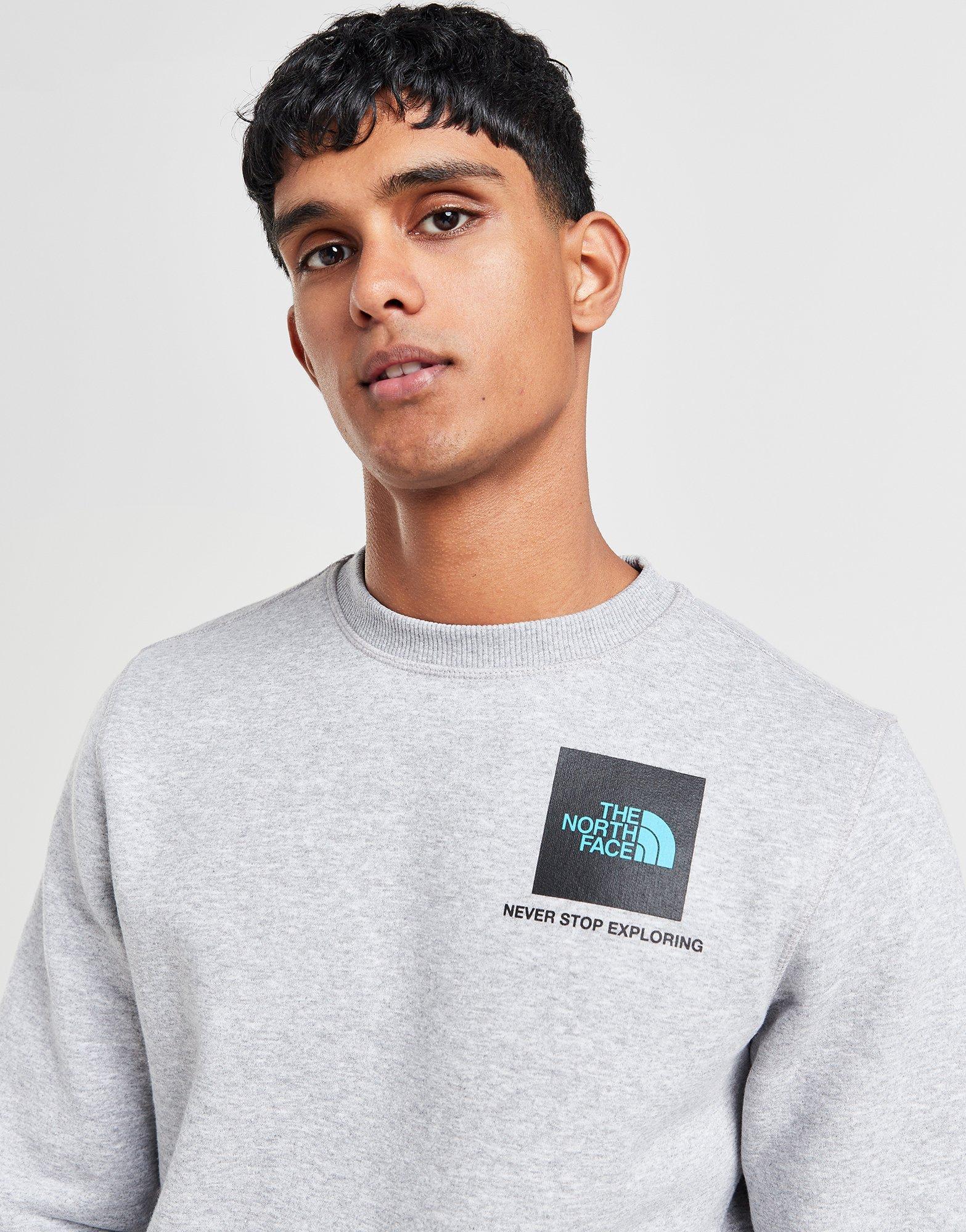 Fine crew sweatshirt the hotsell north face