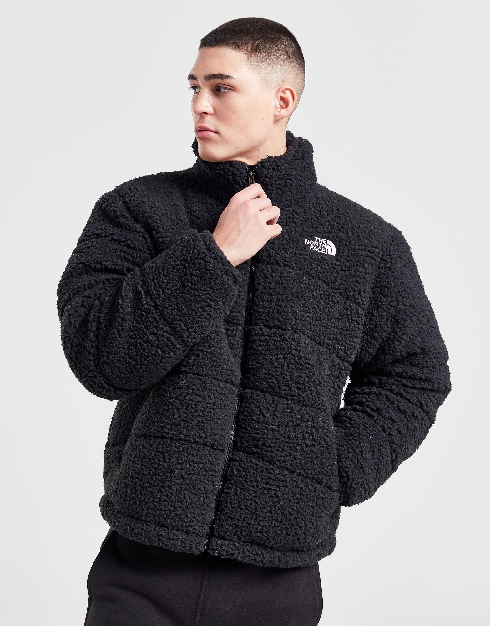 Black The North Face High Pile Jacket - JD Sports Global