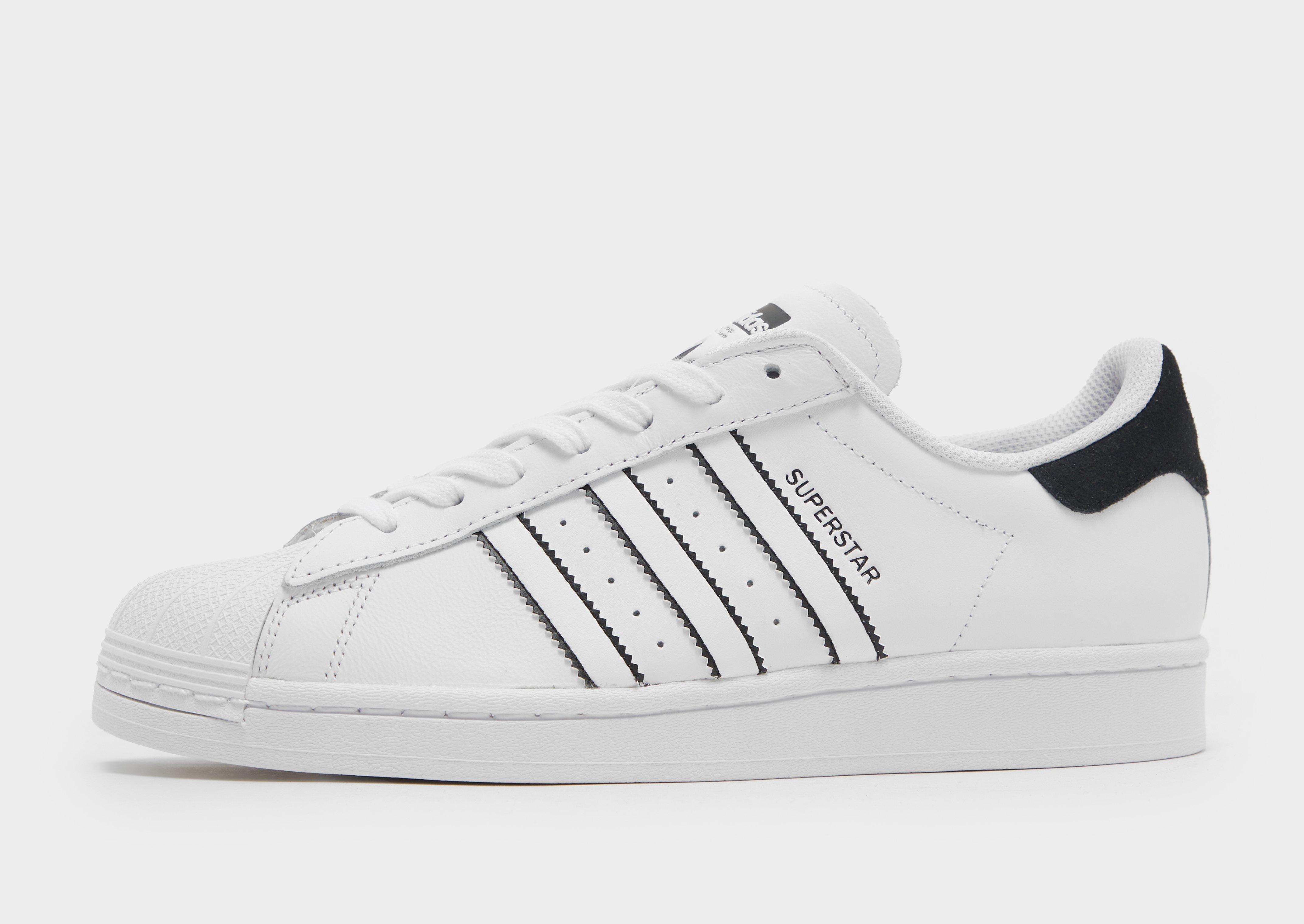 Hvid adidas Originals Superstar - Sports