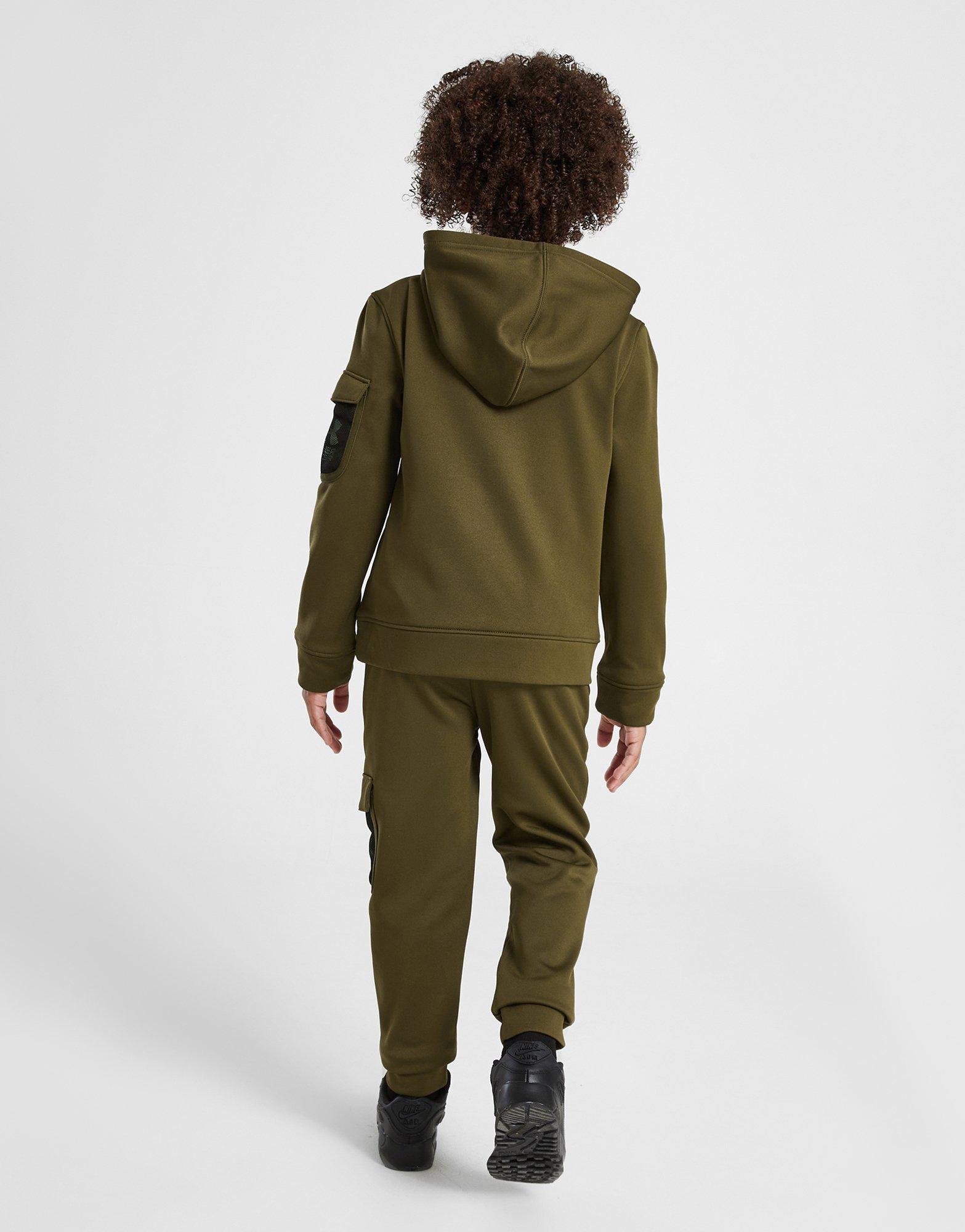 Under Armour Cargo 1/4 Zip Tracksuit Children
