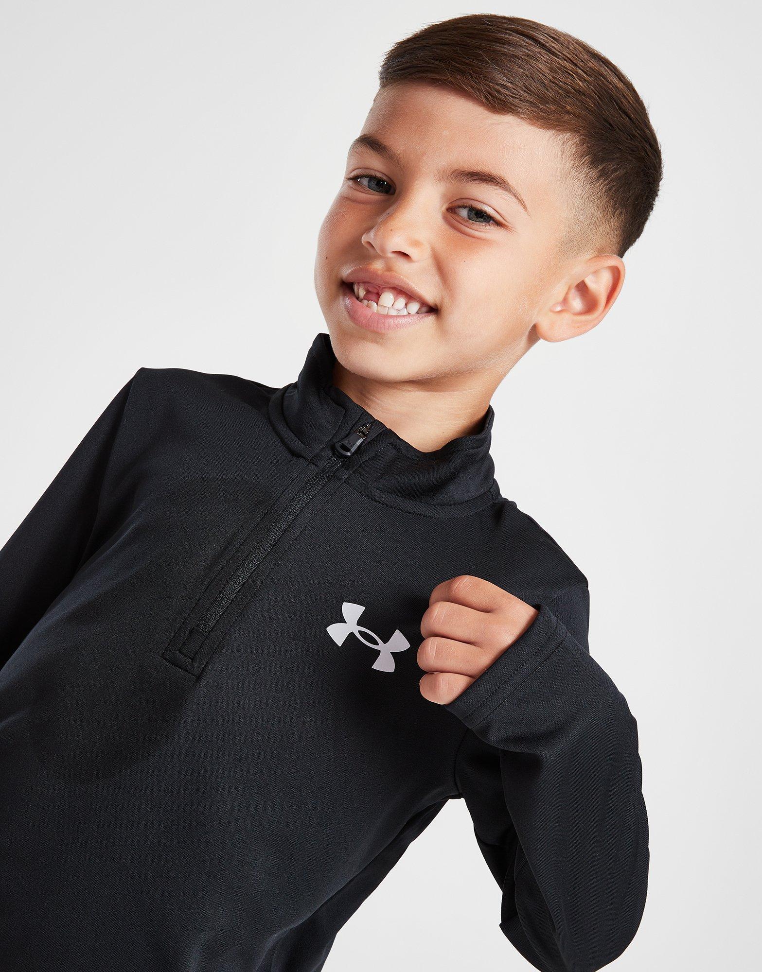 Under Armour 1/4 Zip fato de treino Children em Preto