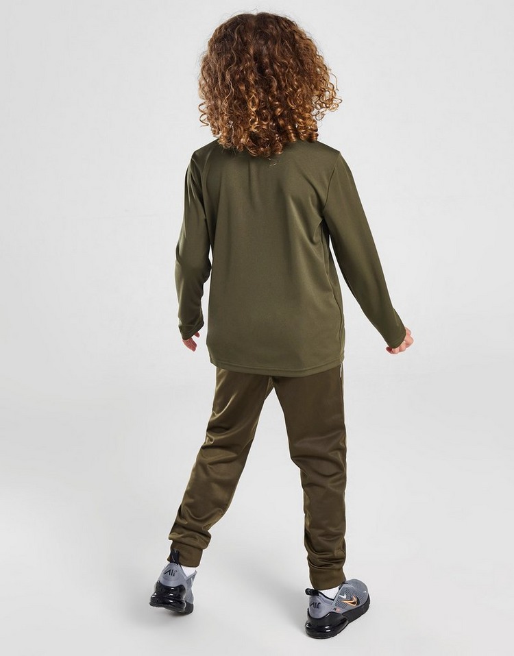 Green Under Armour 1/4 Zip Tracksuit Children | JD Sports UK