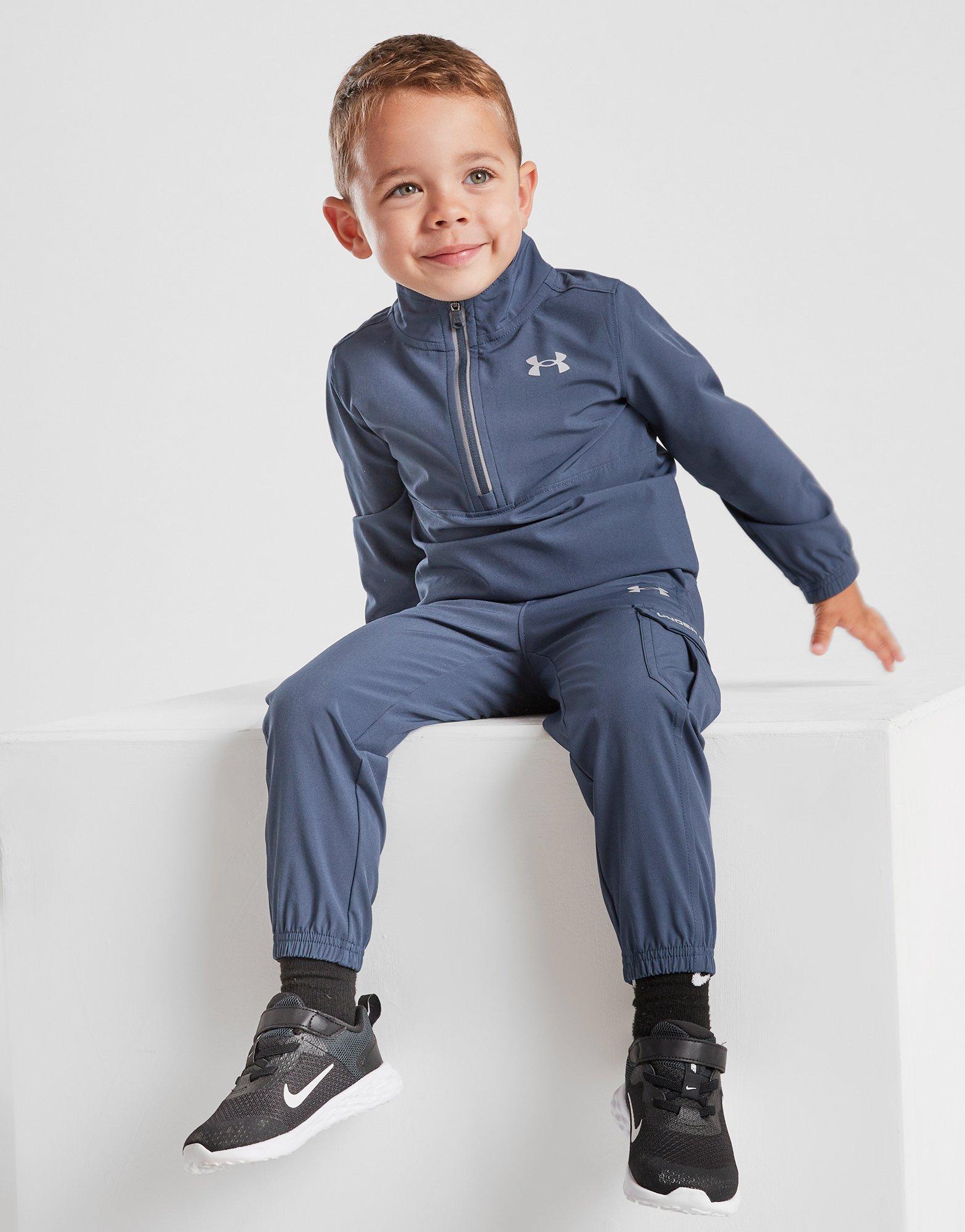 Under Armour, Armour Branded Logo Fz Set Infant Boys, Fleece Tracksuits