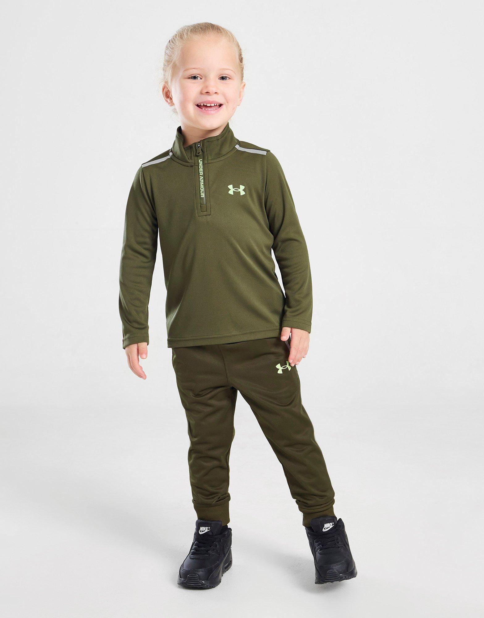 Green under best sale armour tracksuit