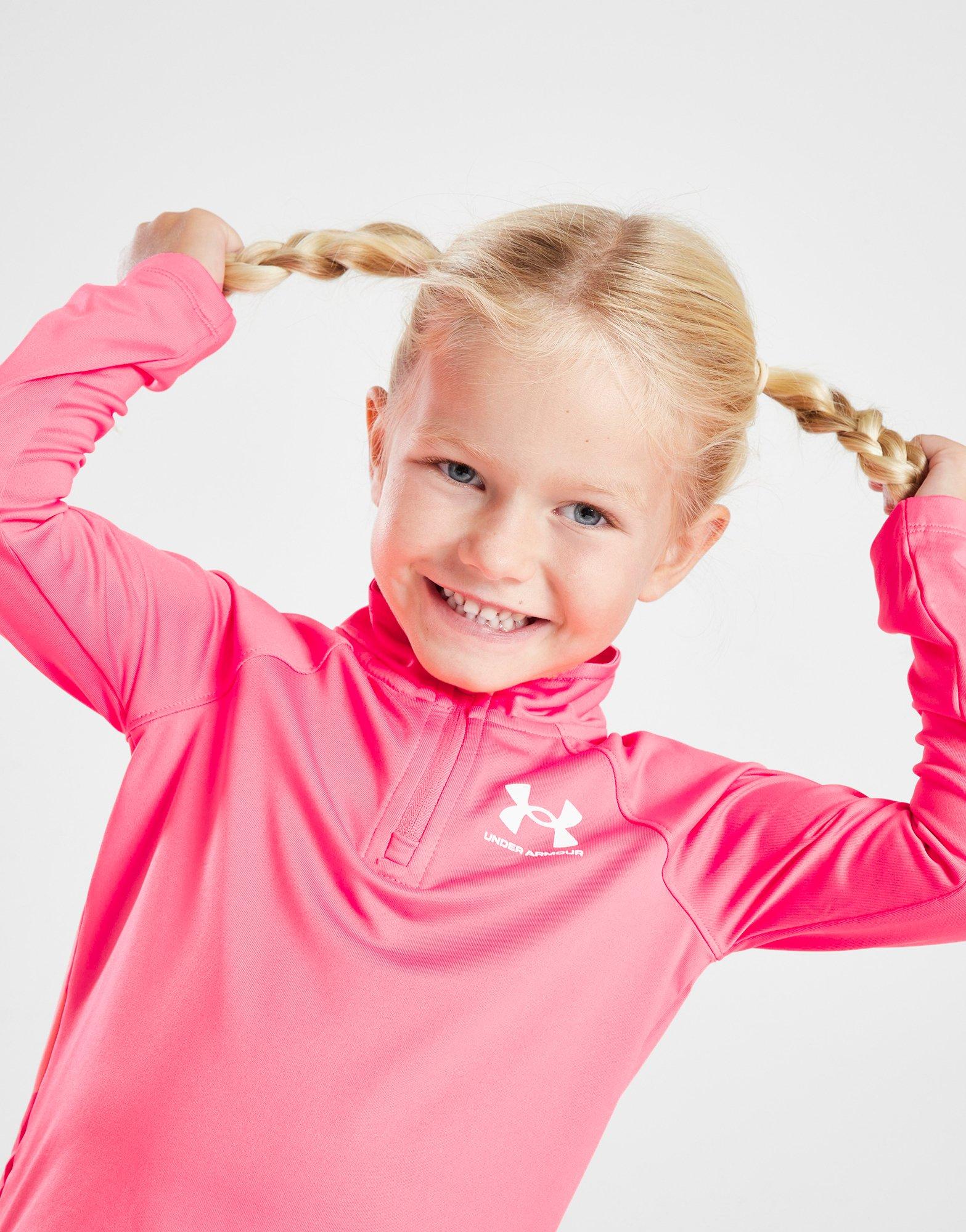 Under Armour Girls Tech 1 4 Zip Tracksuit Infant
