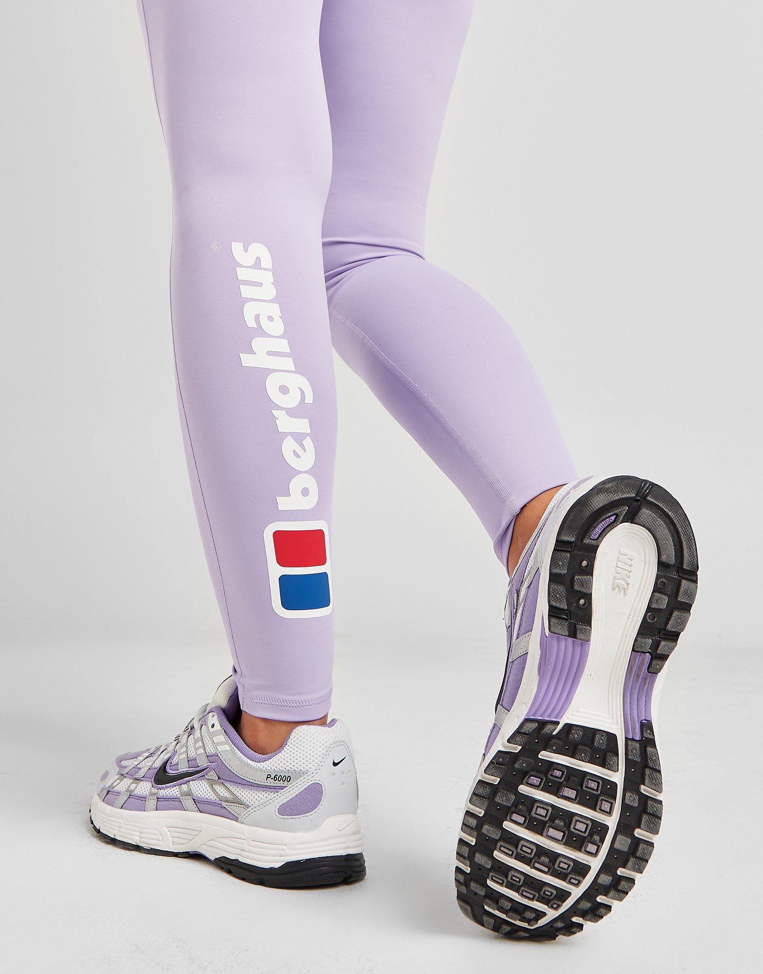 Berghaus Large Logo Core legging in Purple