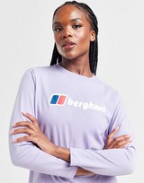 Berghaus Logo Long Sleeve Boyfriend T-Shirt