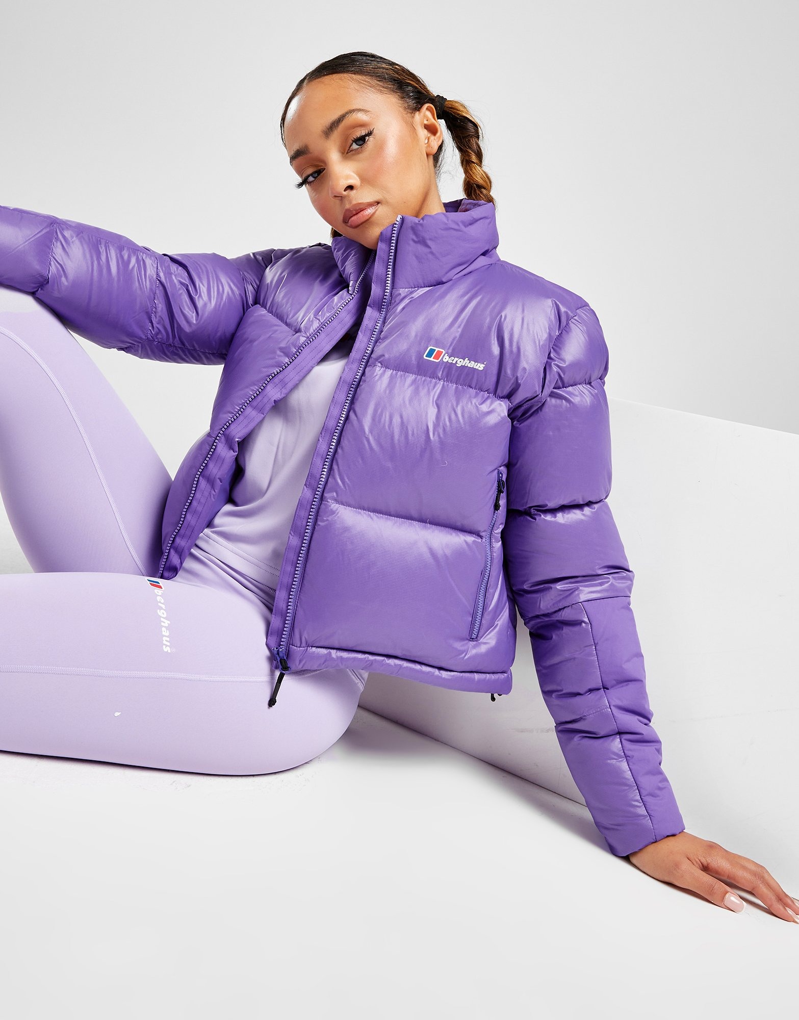 Purple Berghaus Arkos Crop Jacket | JD Sports UK