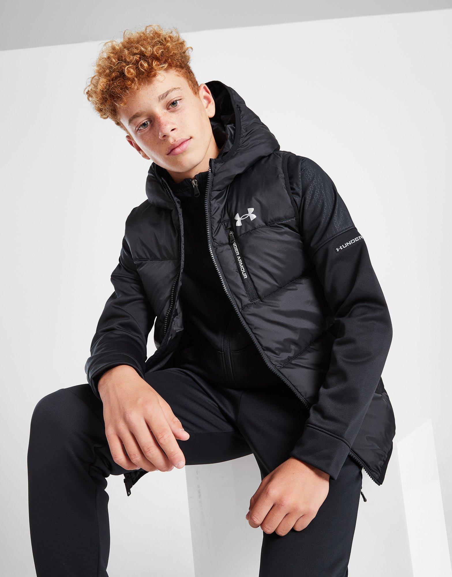 Under armour deals youth windbreaker