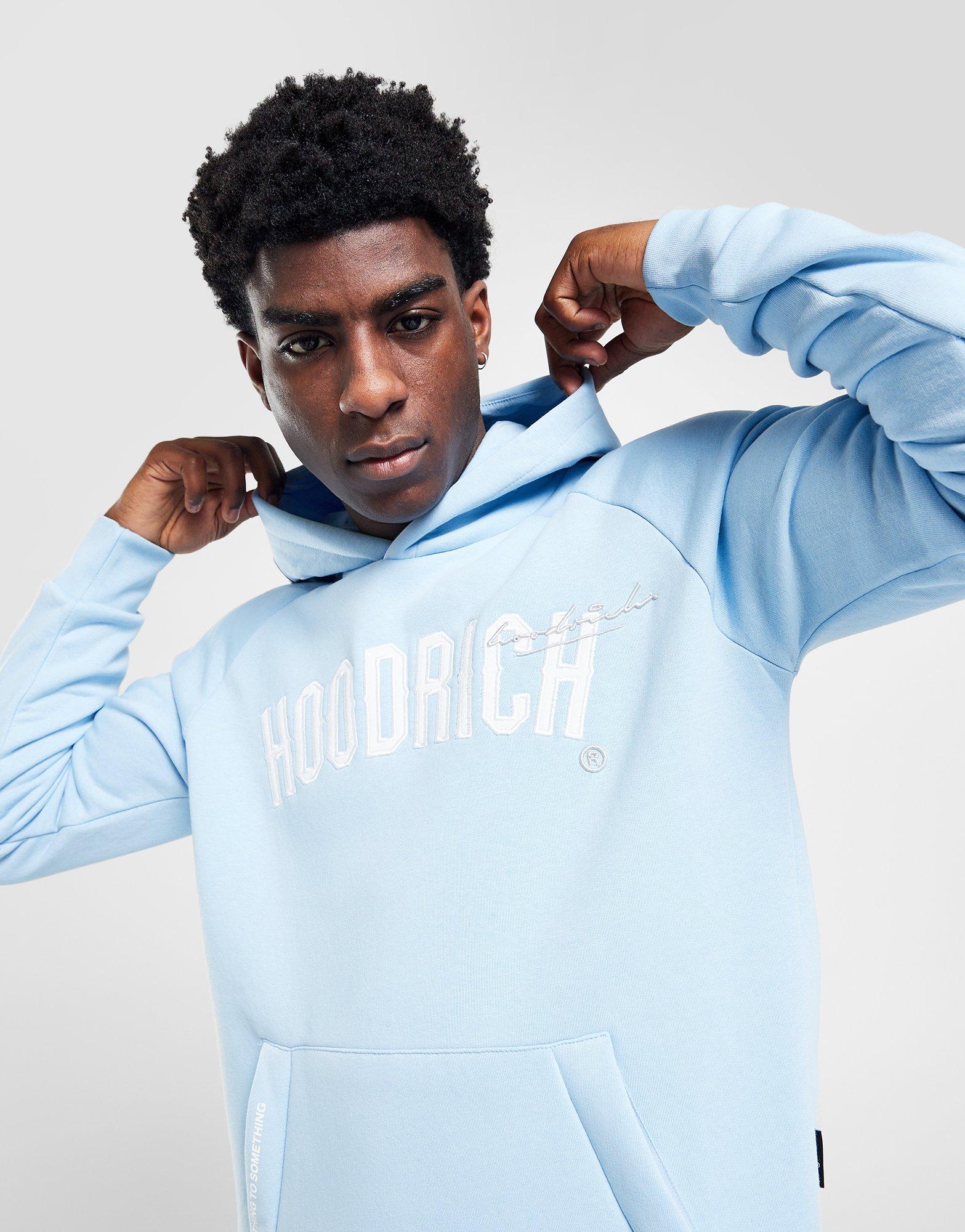 Hoodrich baby blue hoodie new arrivals