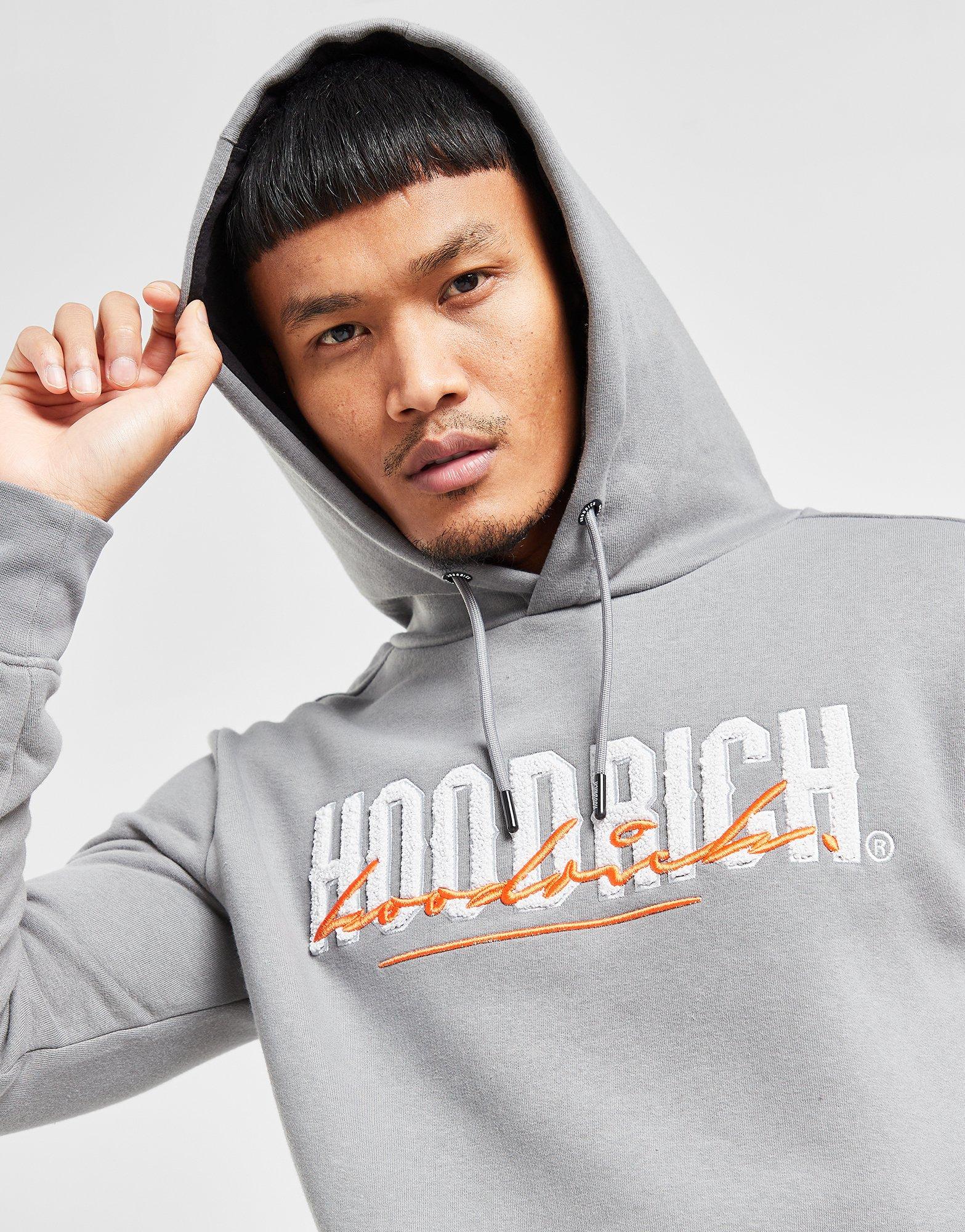 Grey Hoodrich Blend Hoodie - JD Sports NZ