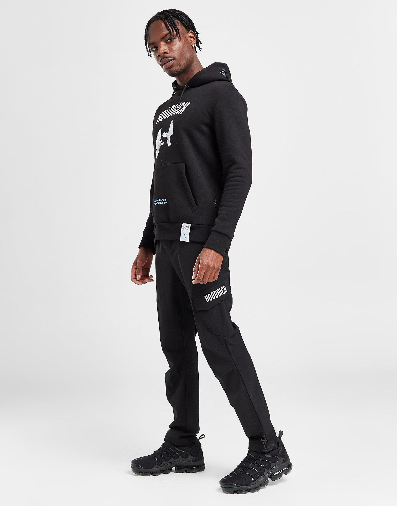 Hoodrich Disrict Cargo Trainingshose Herren Schwarz - JD Sports Deutschland