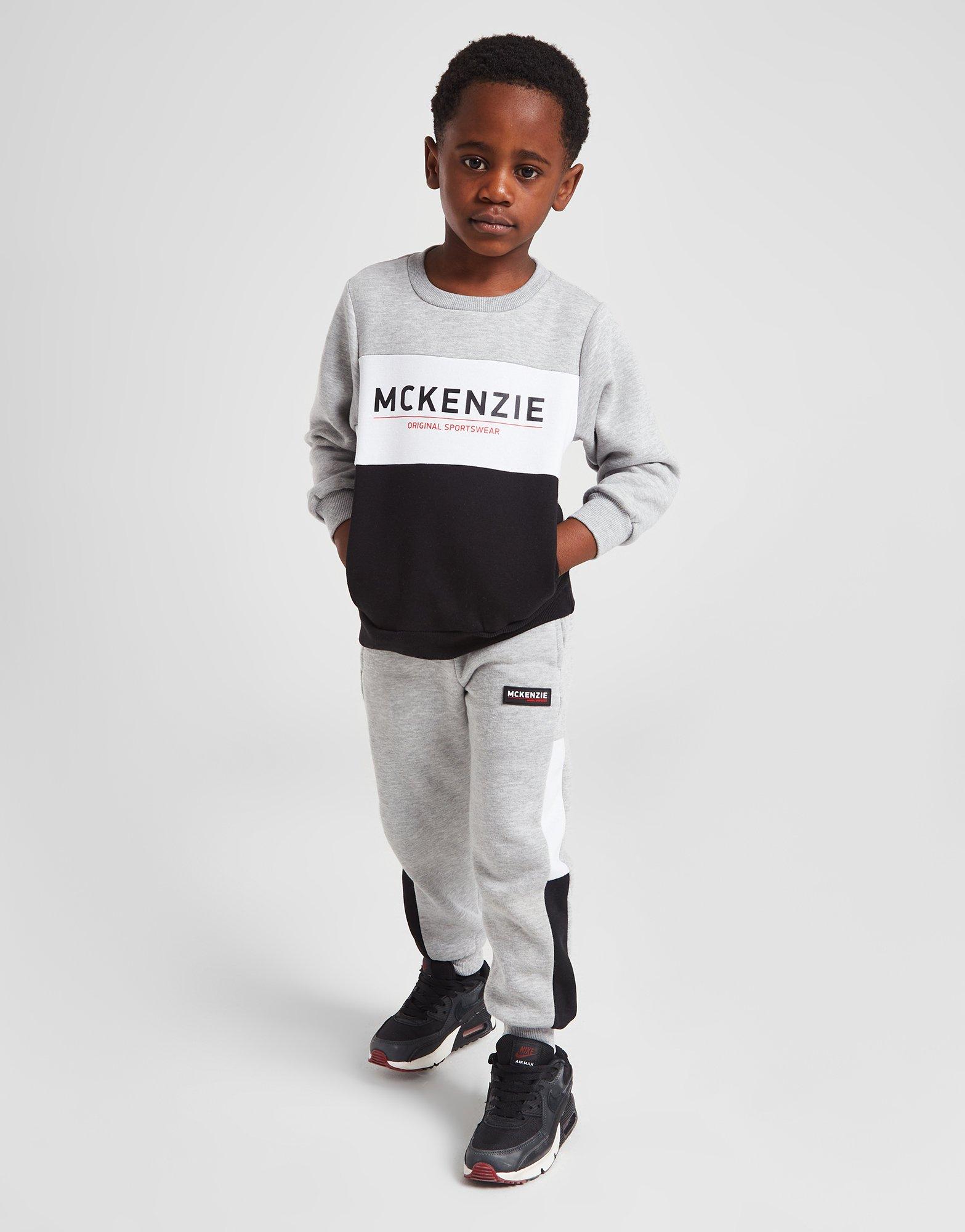 McKenzie Mini Garden Colour Block Crew Tracksuit Children