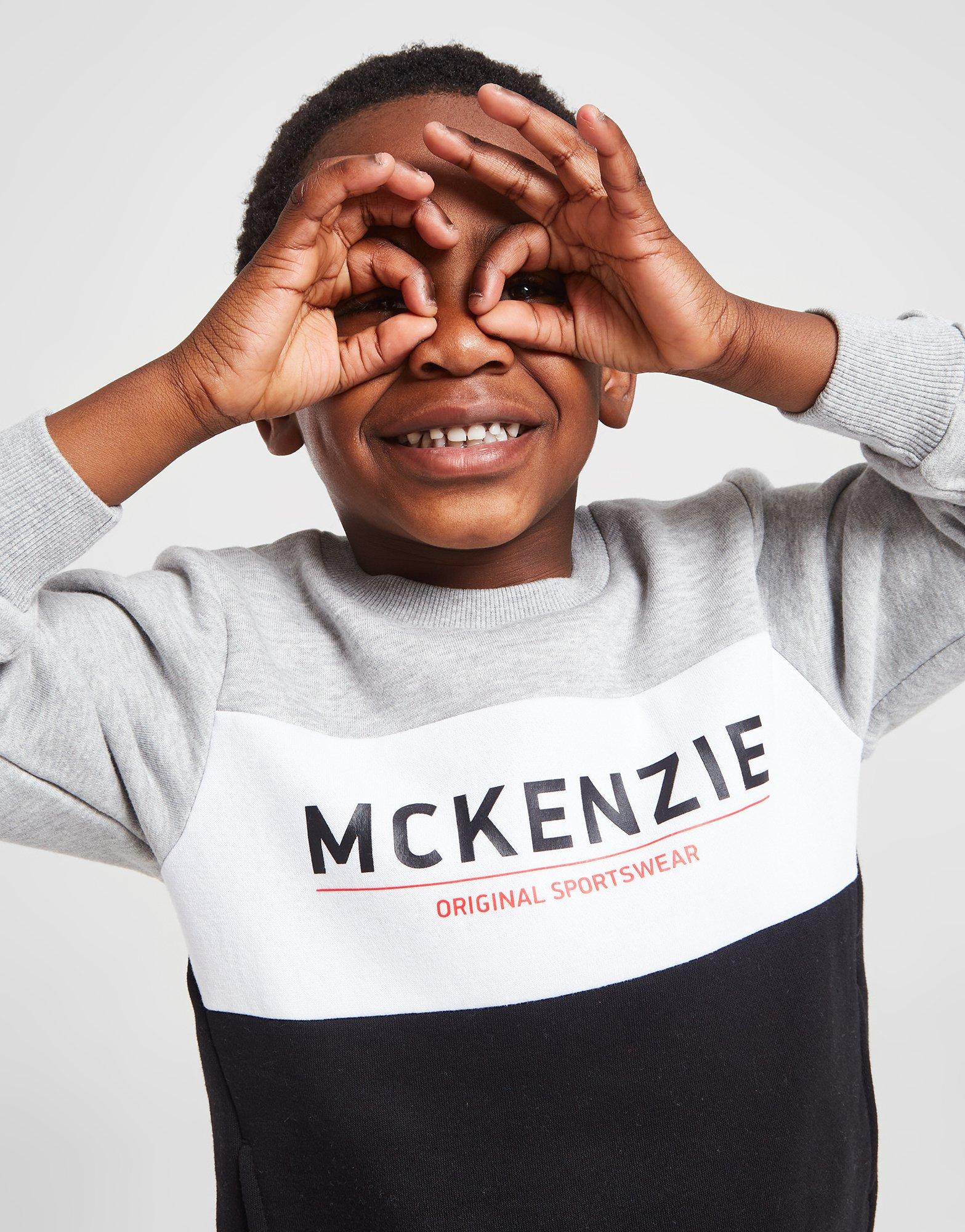 McKenzie Mini Garden Colour Block Crew Tracksuit Children