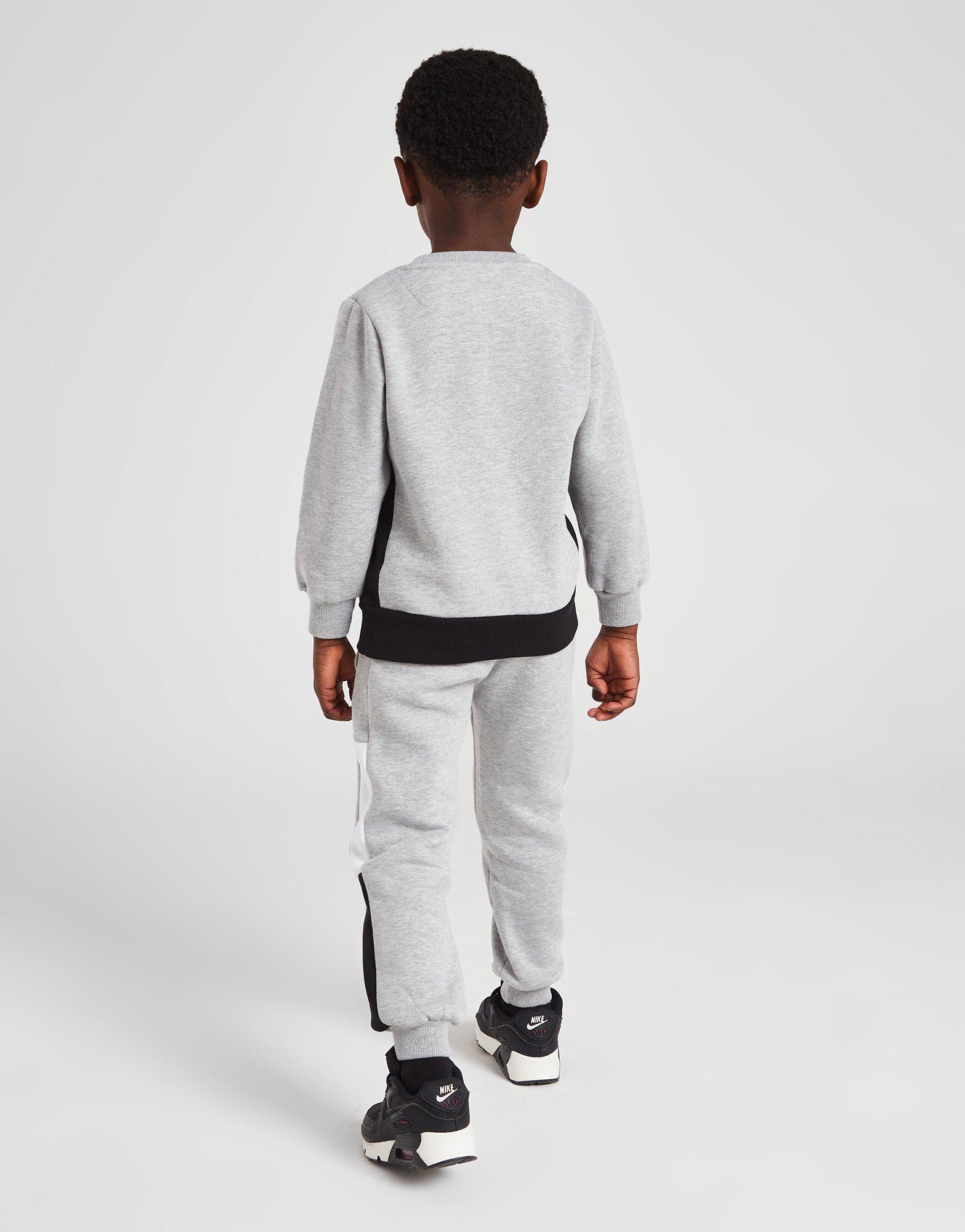 McKenzie Mini Garden Colour Block Crew Tracksuit Children