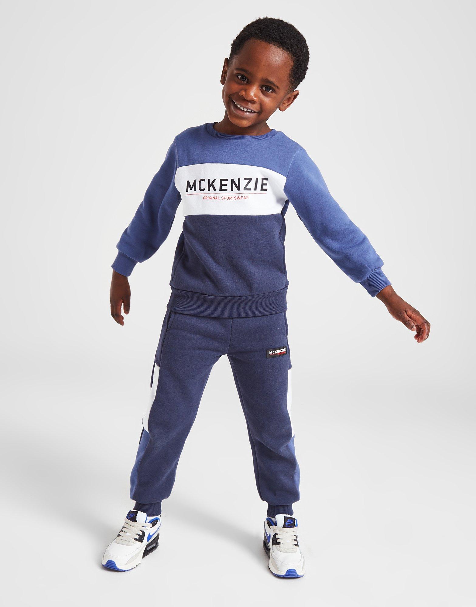 McKenzie Mini Garden Colour Block Crew Tracksuit Children