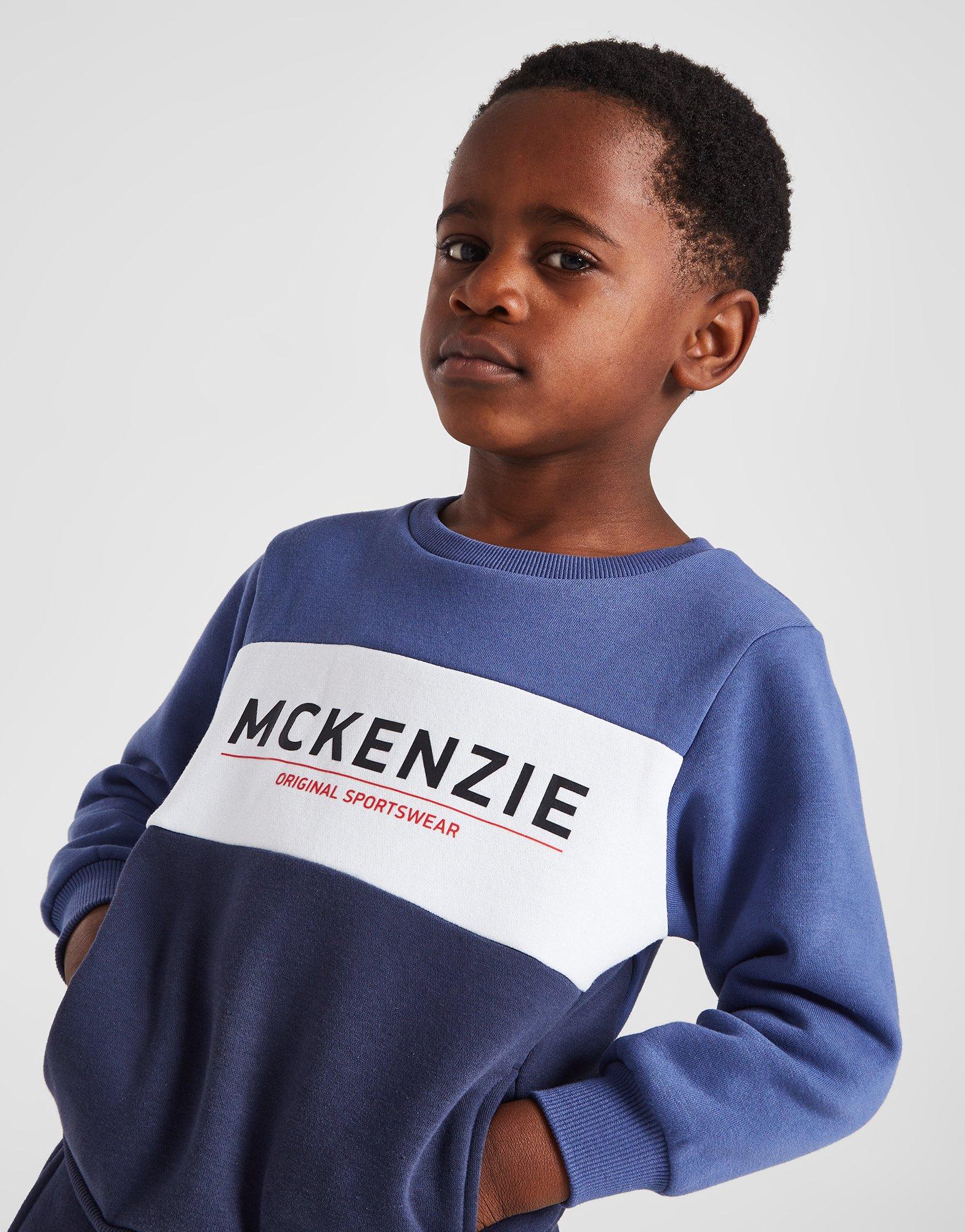 McKenzie Mini Garden Colour Block Crew Tracksuit Children