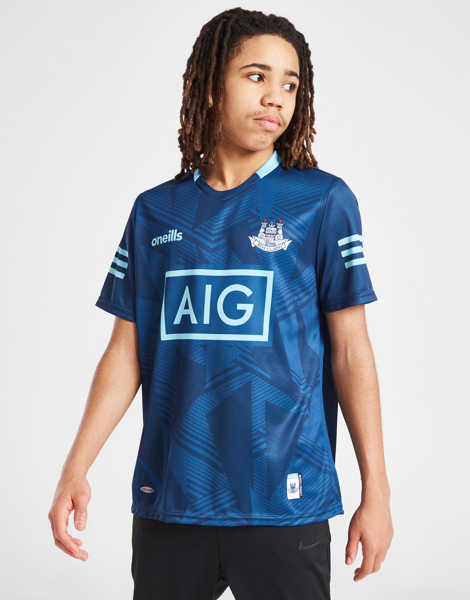 Blue O'Neills Dublin GAA 2023 Training Shirt Junior - JD Sports Ireland