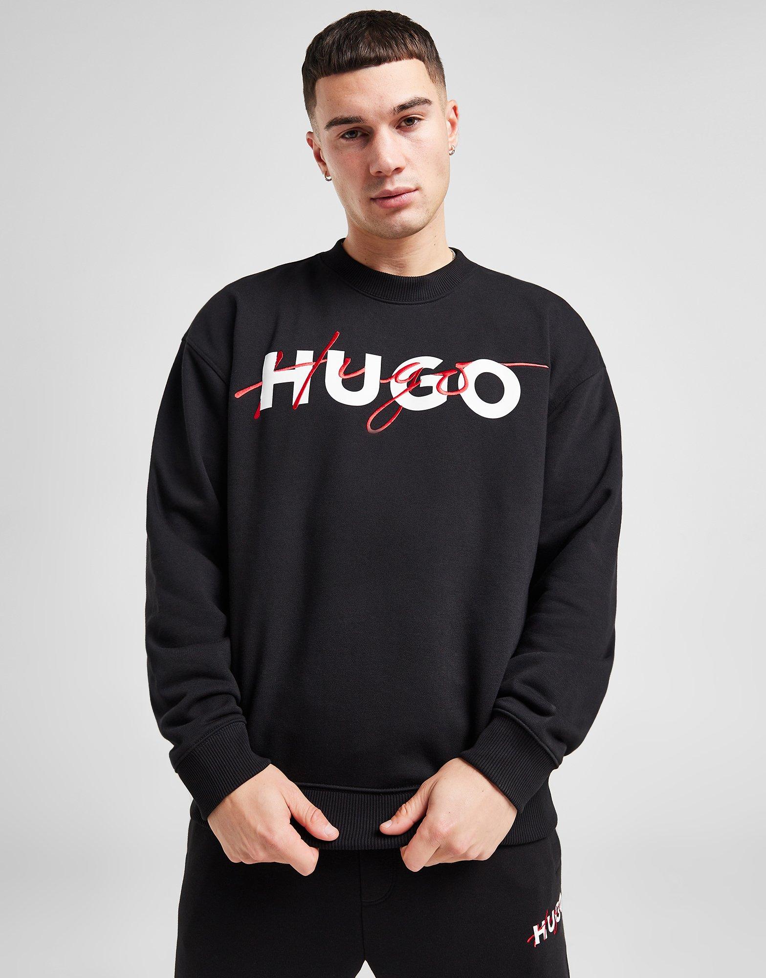 HUGO Script Droyko Crew Sweatshirt