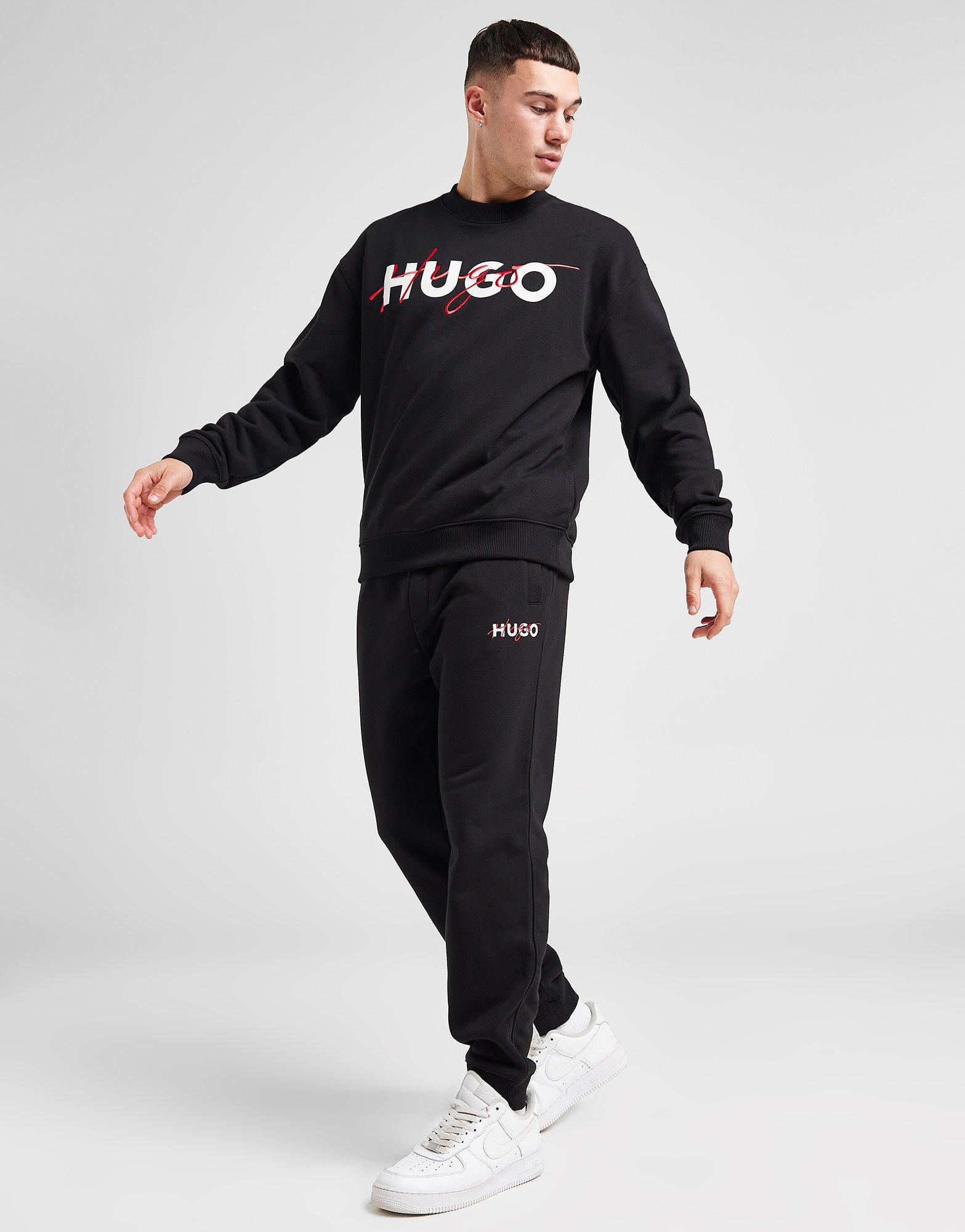 HUGO Script Droyko Crew Sweatshirt