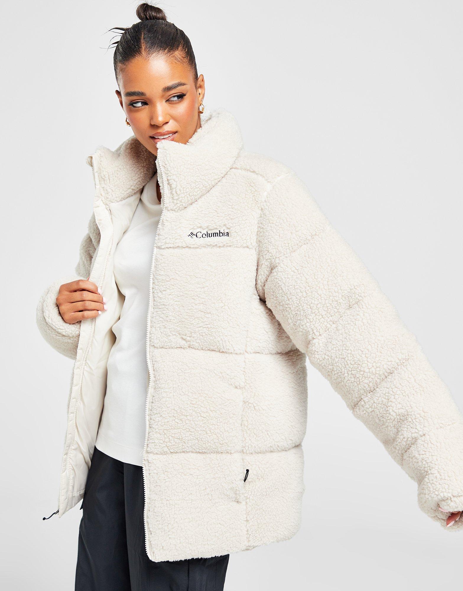 Columbia Veste Sherpa Puffect Femme Blanc- JD Sports France