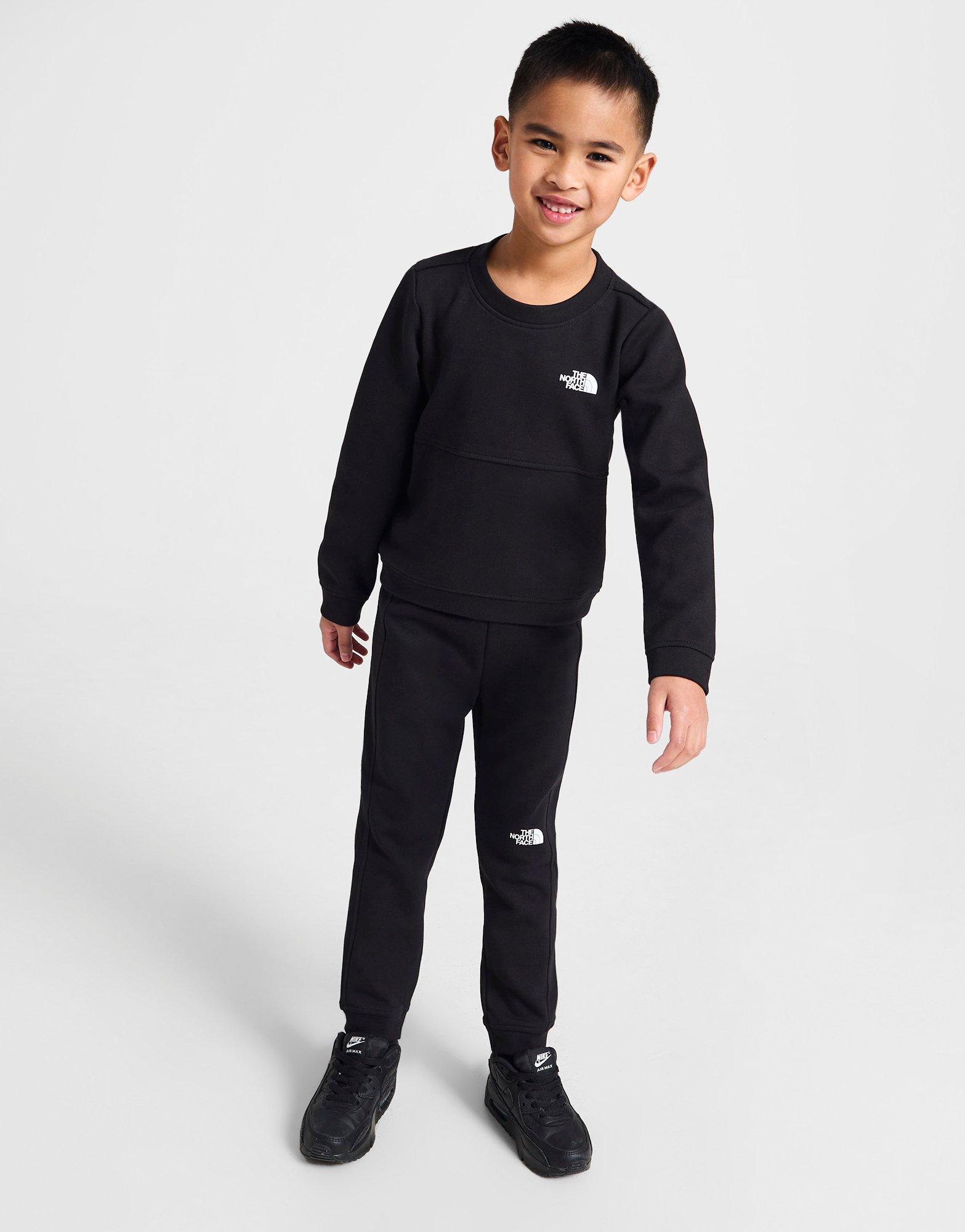 North face best sale tracksuit child