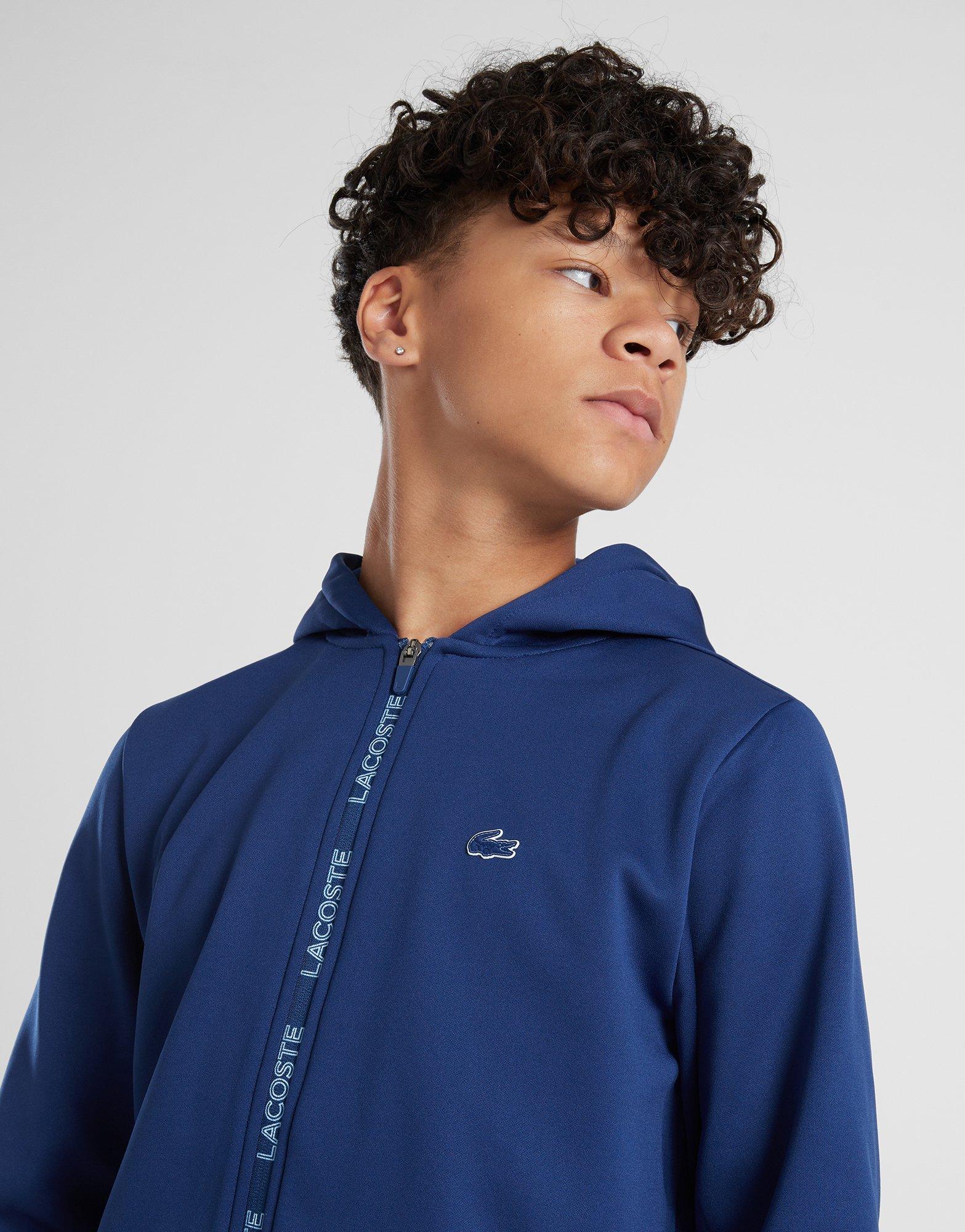 Lacoste Poly Full Zip Hoodie Junior
