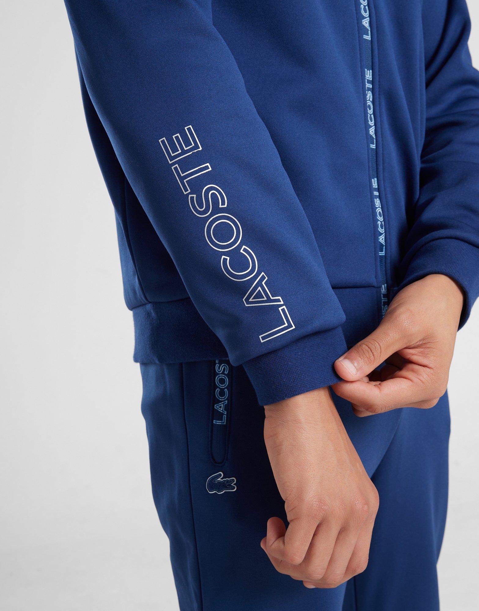 Lacoste Poly Full Zip Hoodie Junior