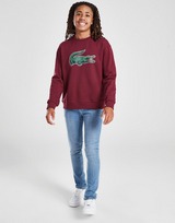 Lacoste Large Croc Crew Sweatshirt Junior