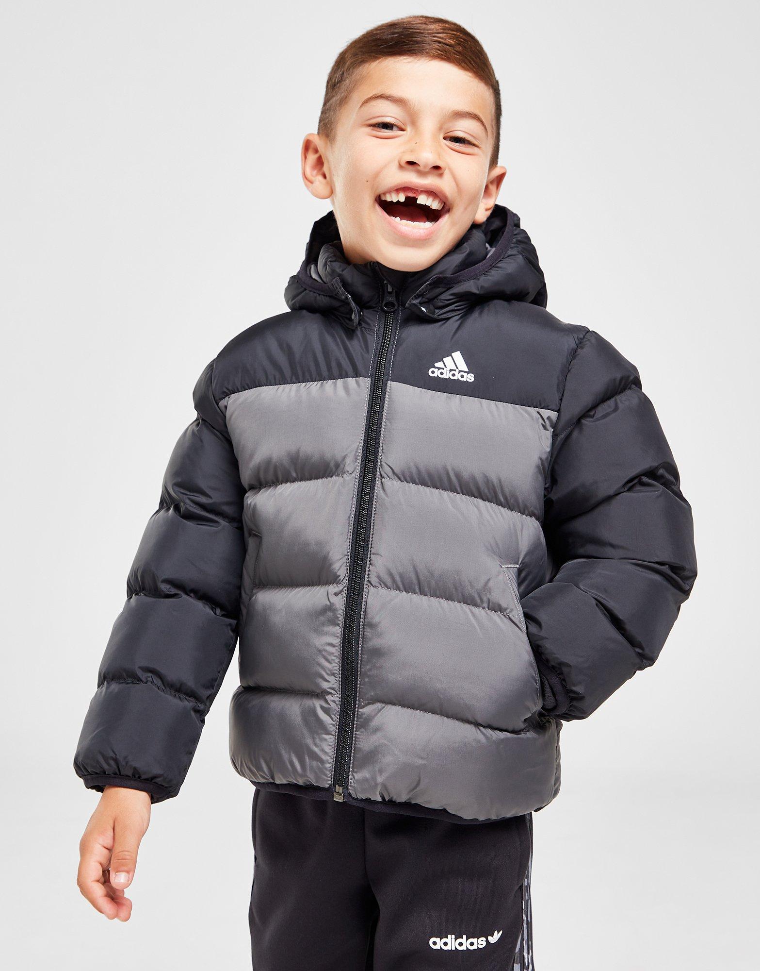 Adidas boys cheap puffer jacket