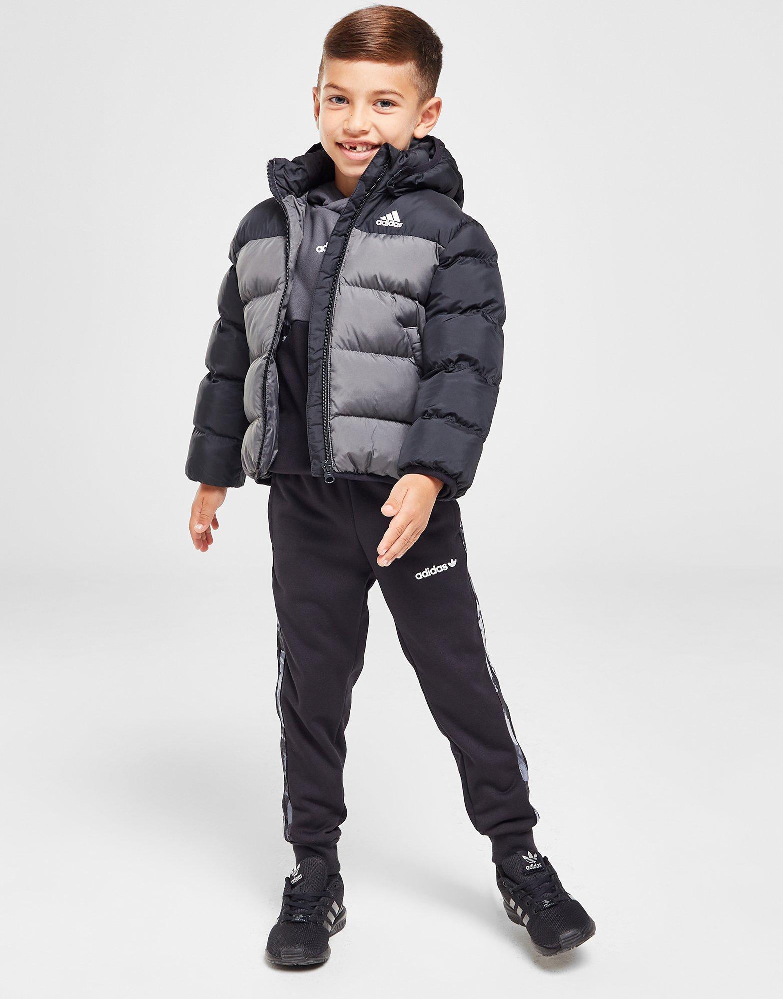 Childrens adidas hot sale coats