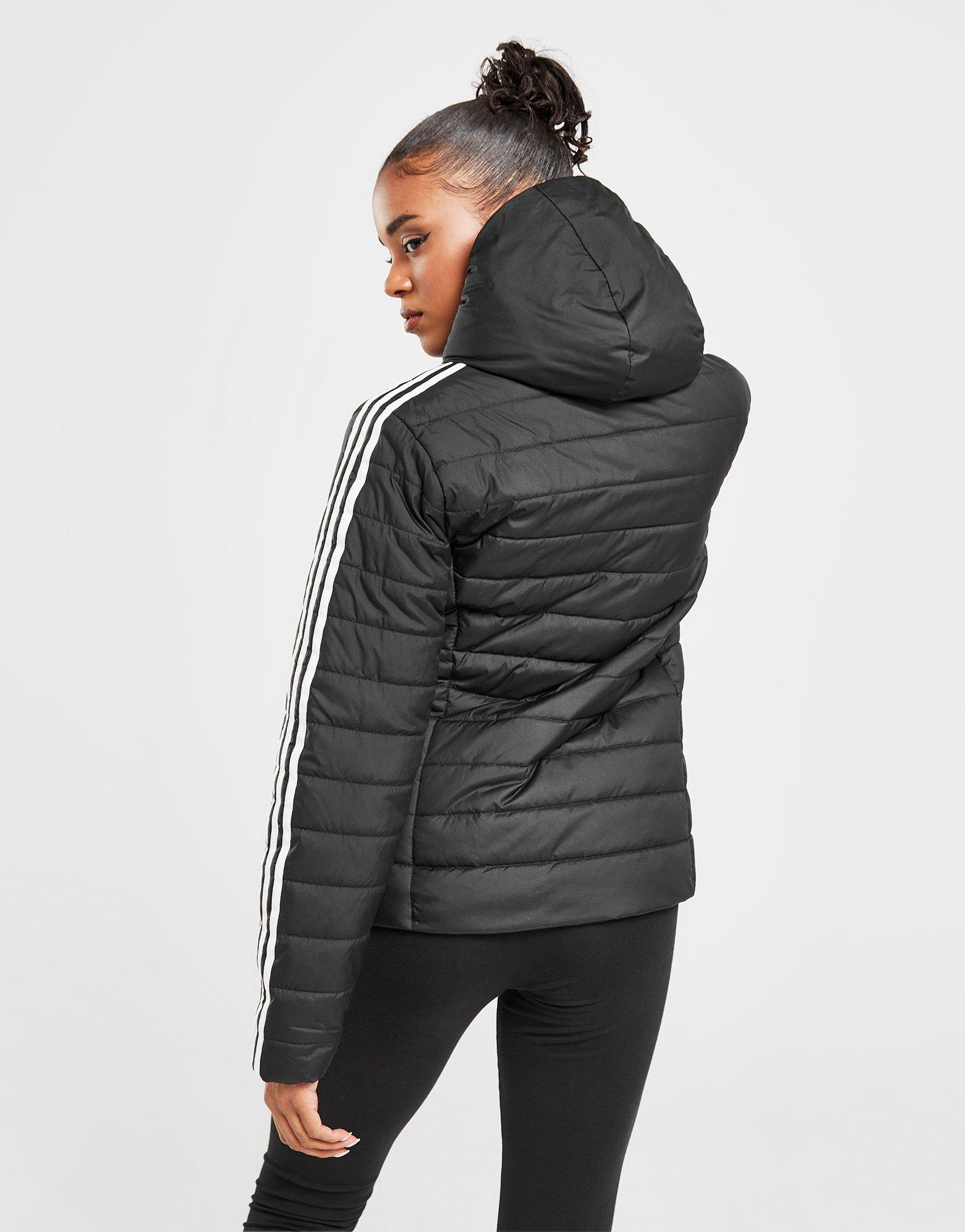 Adidas originals 3-stripes padded jacket naiset hotsell