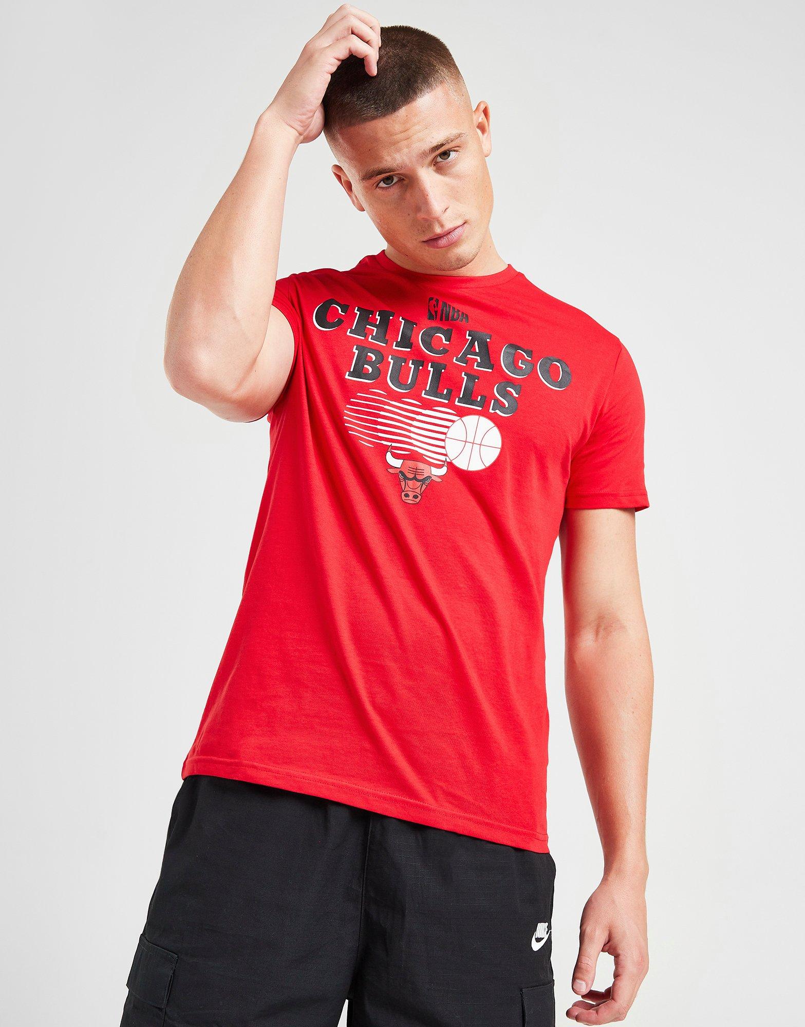 New Era NBA Chicago Bulls graphic t-shirt in red