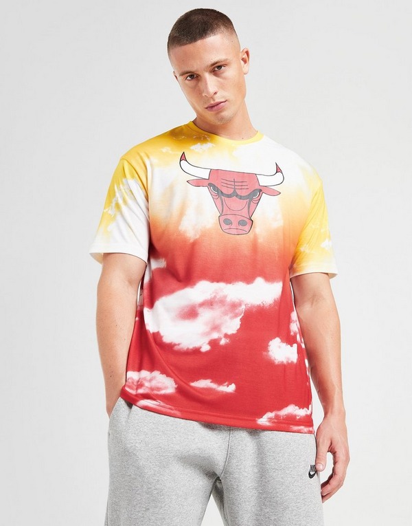 New Era NBA Chicago Bulls Sky All Over Print T-Shirt